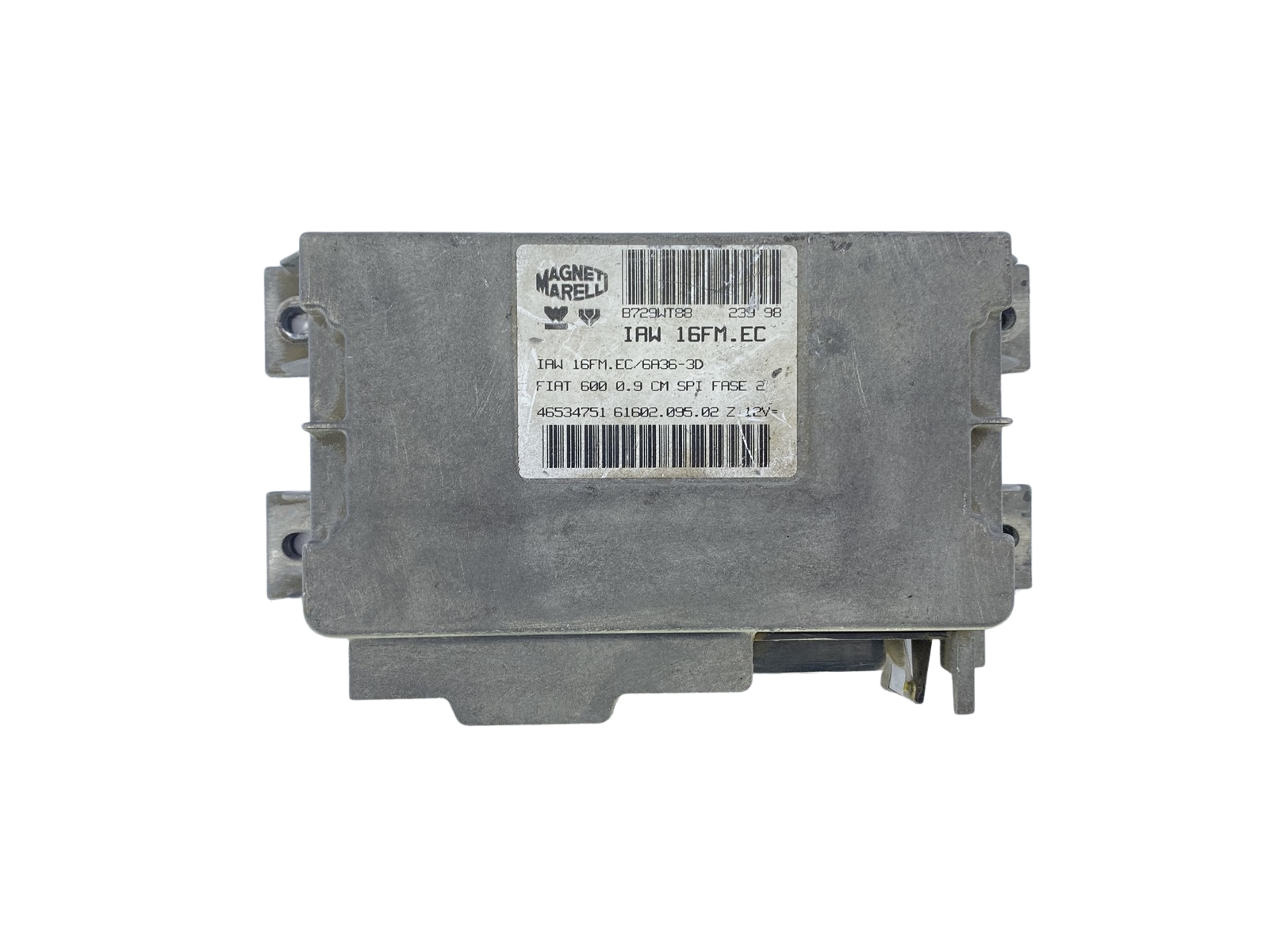 Ohjausyksikkö Fiat 46534751 IAW16FM.EC 61602.095.02 Magneti Marell 54786 main product photo