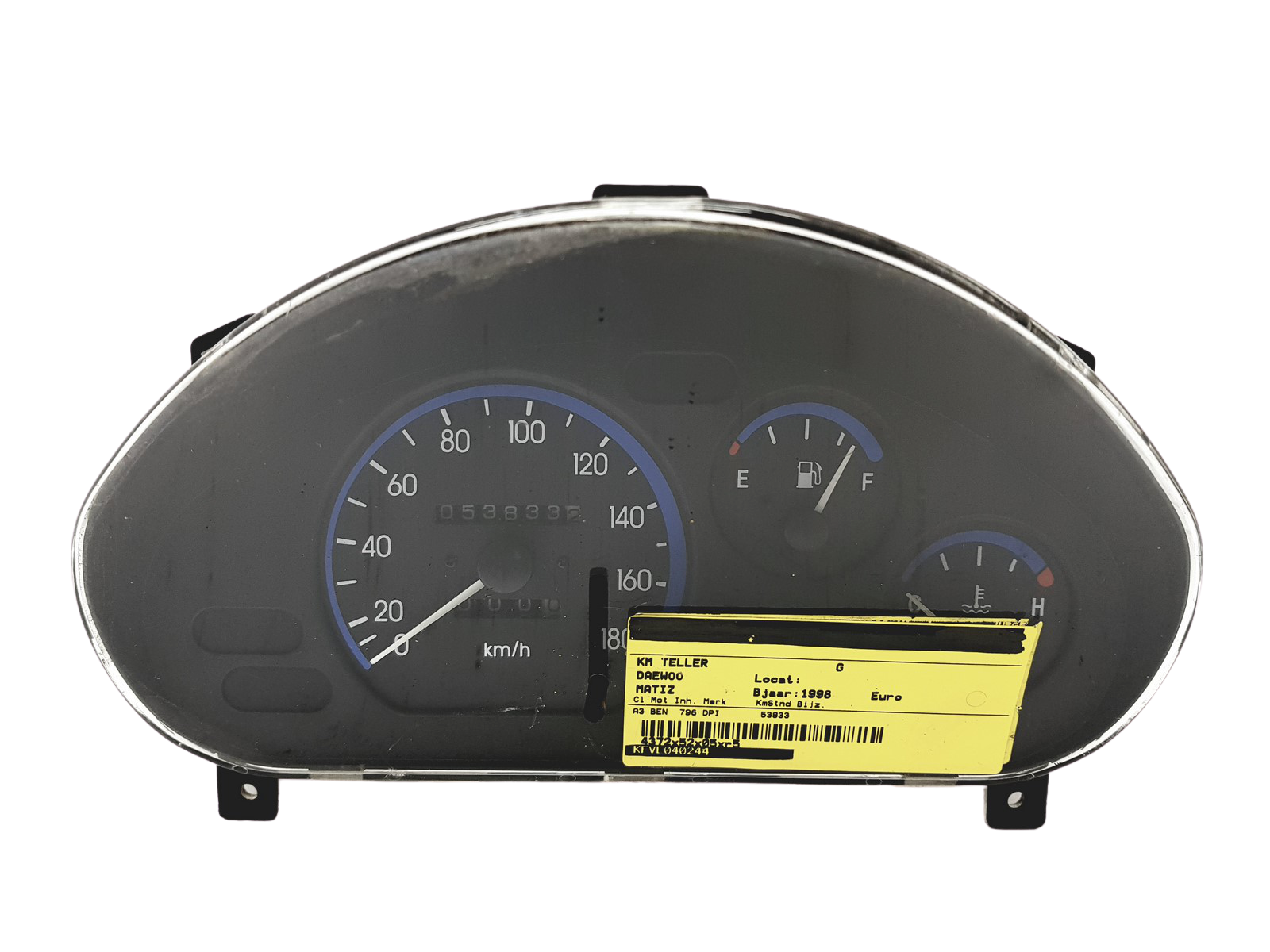 Nopeusmittari Daewoo Matiz 96380536 30534 main product photo