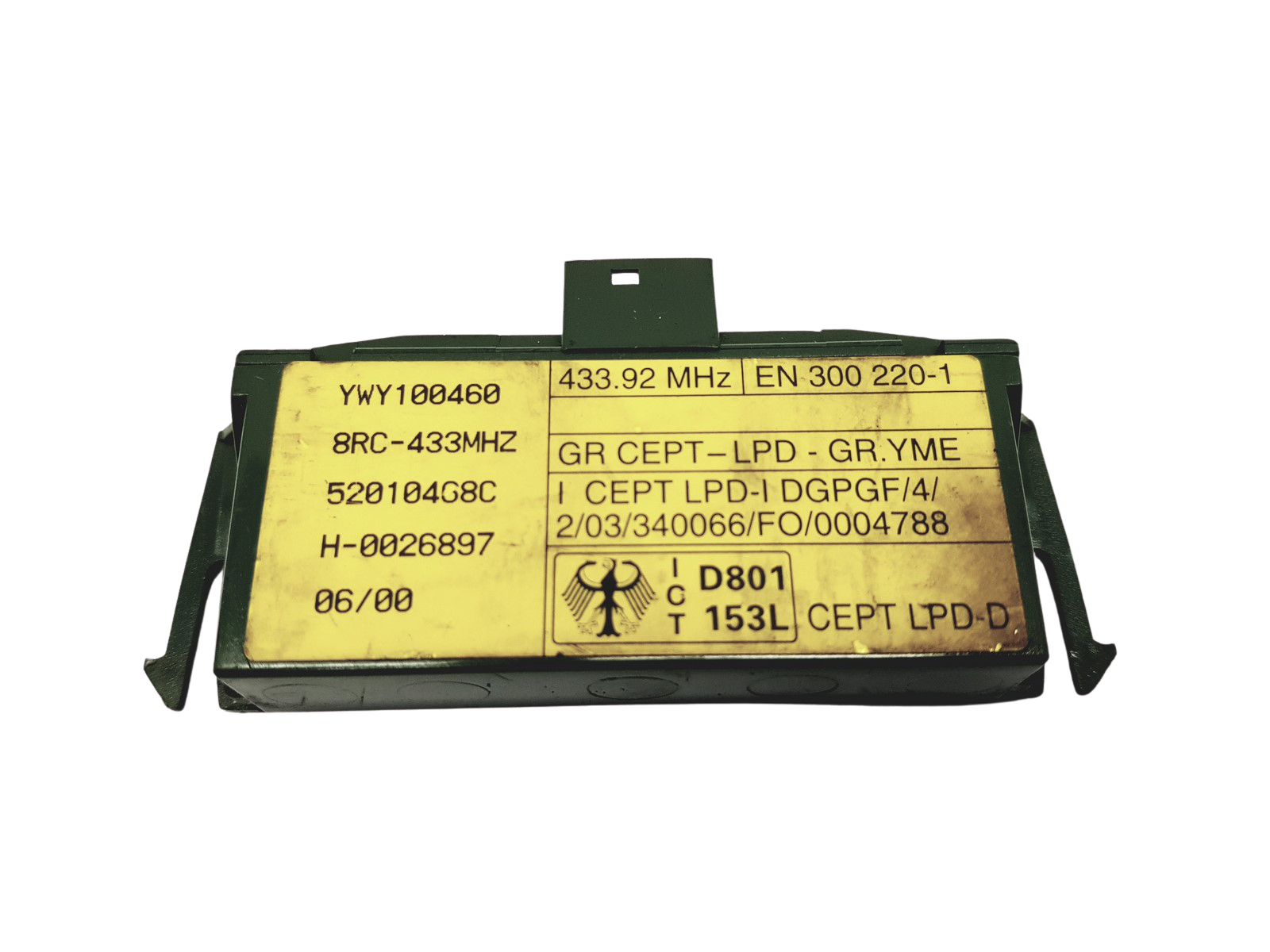 Ohjausyksikkö Land Rover YWY100460 52010468C 30962 main product photo
