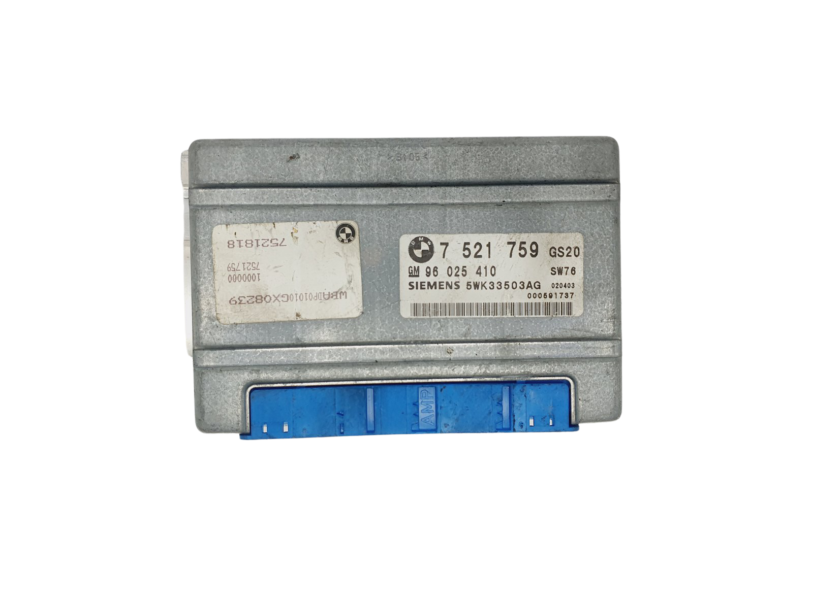 Ohjausyksikkö 7521759 96025410 5WK33503AG BMW Siemens 44532 main product photo