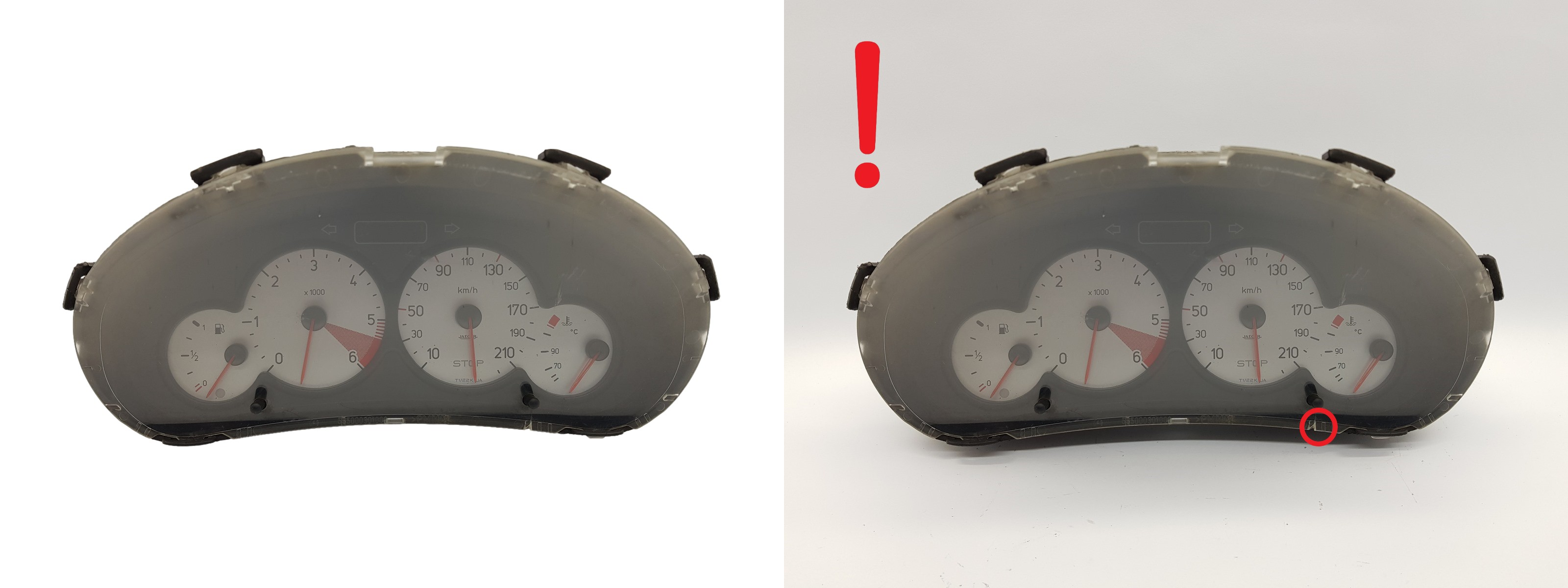 Kierroslukumittari Peugeot 206 9656696280 000500809 2928 main product photo