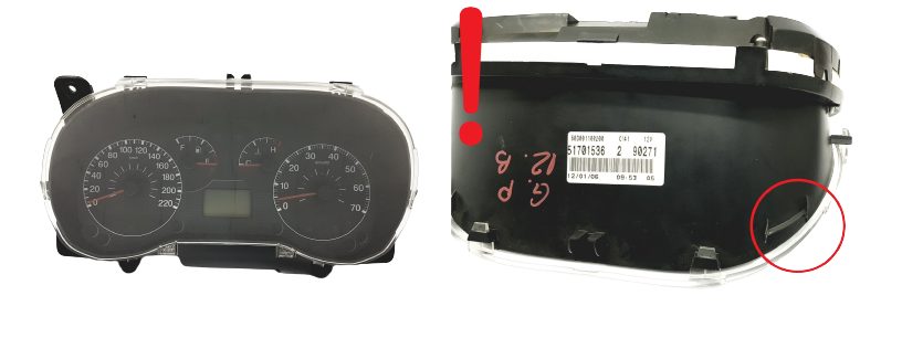 Nopeusmittari Fiat Grande Punto 51701536 53631 main product photo