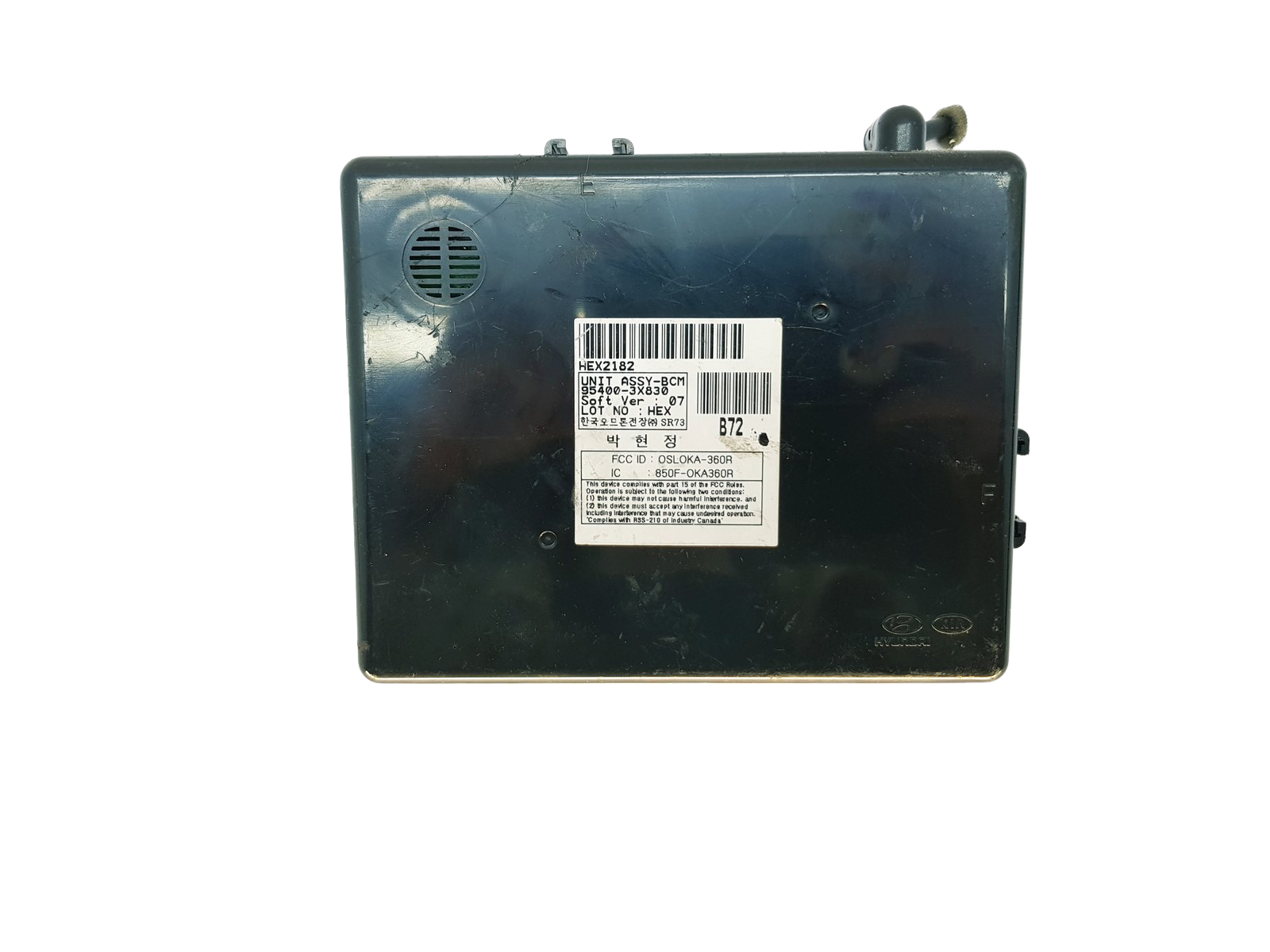 Ohjausyksikkö BCM 95400-3X830 850F-OKA360R Hyundai 31683 main product photo