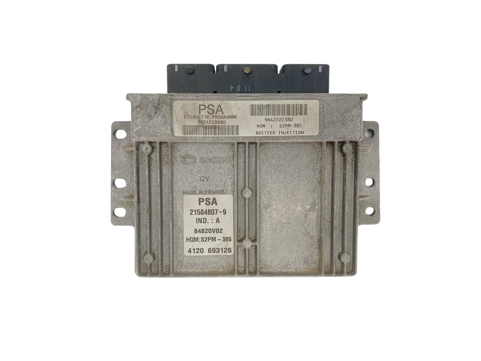 Ohjausyksikkö 9654528680 9642222380 21584807-9 PSA Sagem 42229 main product photo