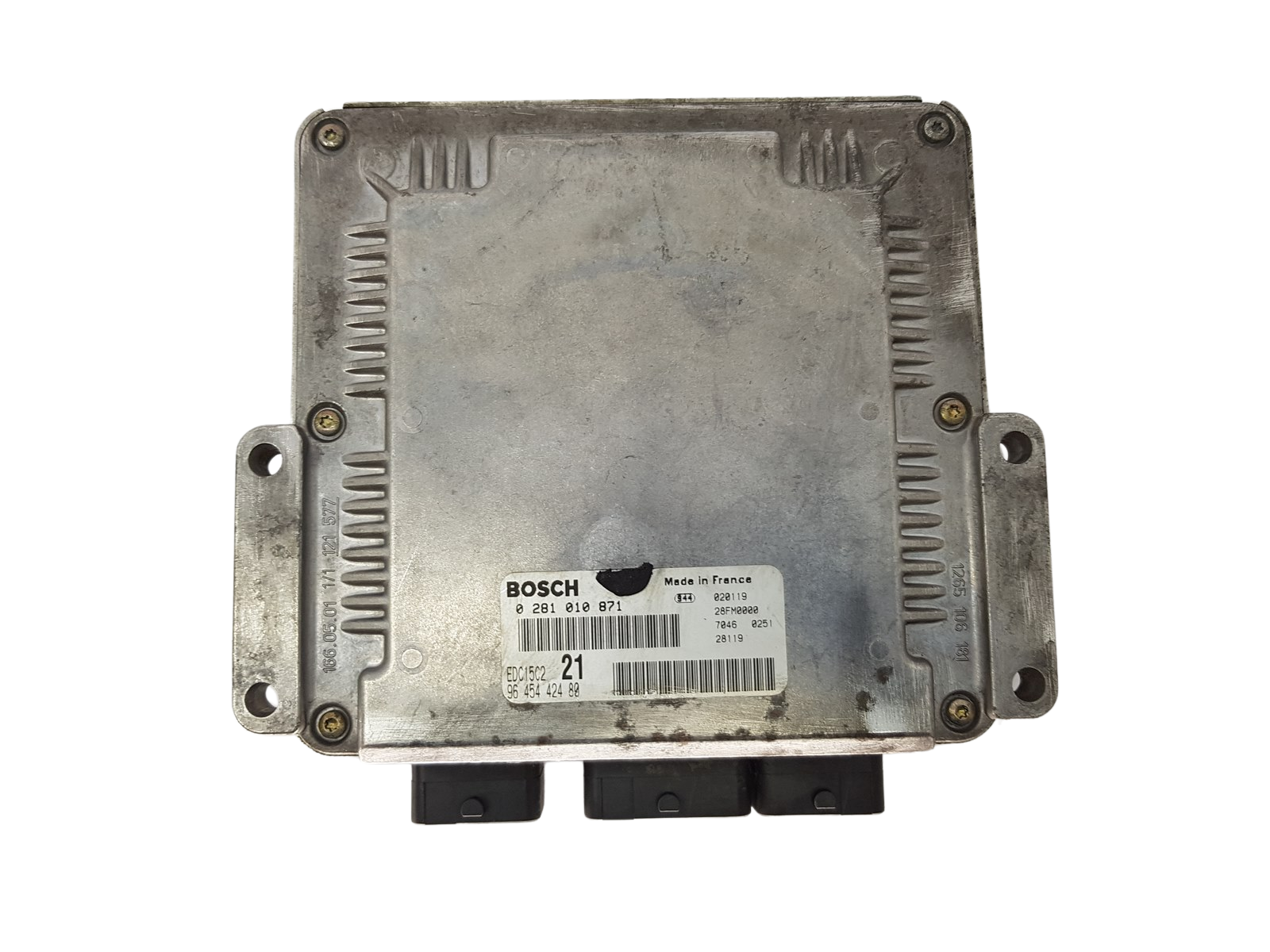 Ohjausyksikkö 9645442480 0281010871 28FM0000 PSA Bosch 3588 main product photo