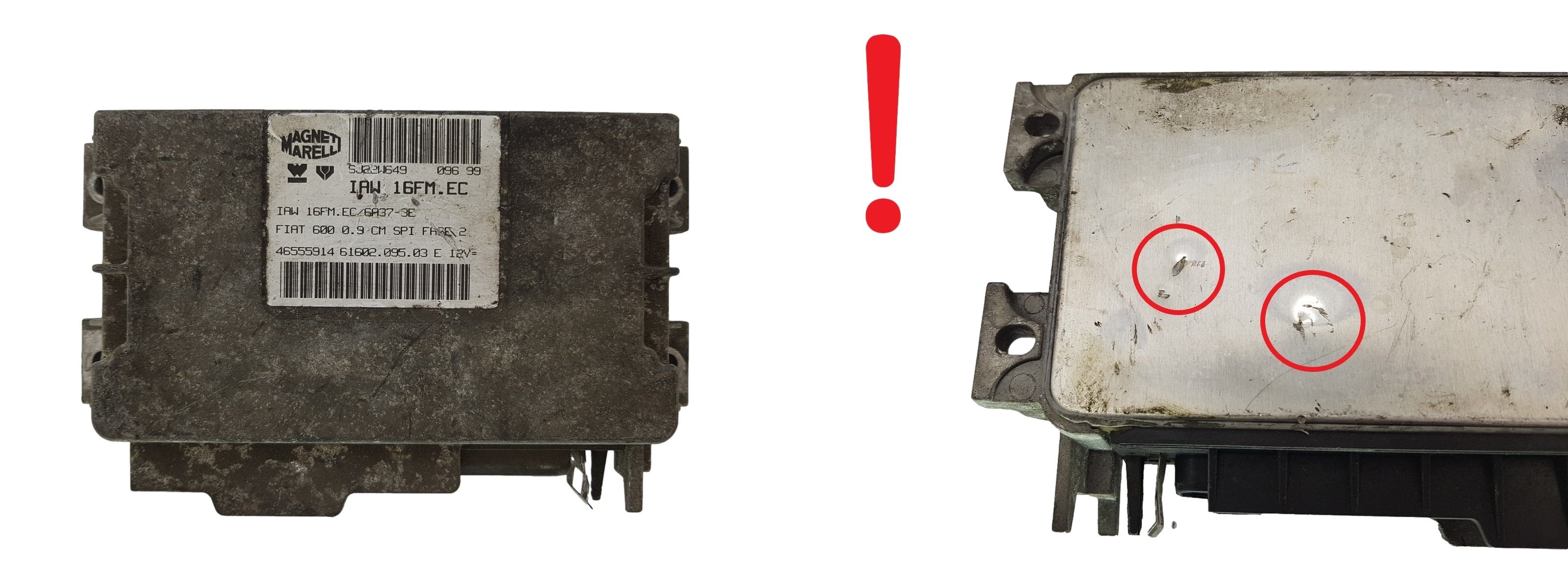 Ohjausyksikkö IAW16FM.EC 46555914 61602.095.03 Fiat Magneti Marelli 2880 main product photo