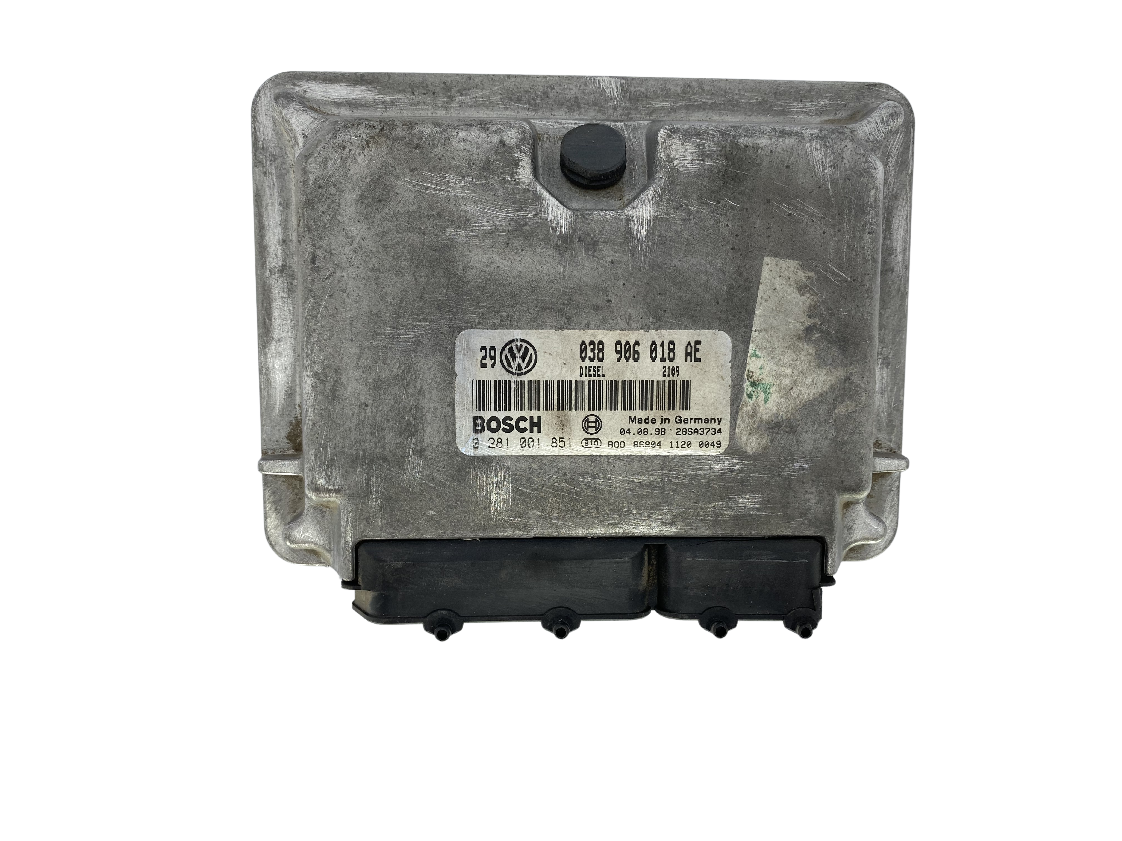 Ohjausyksikkö 038906018AE 0281001851 VW Bosch 49790 main product photo