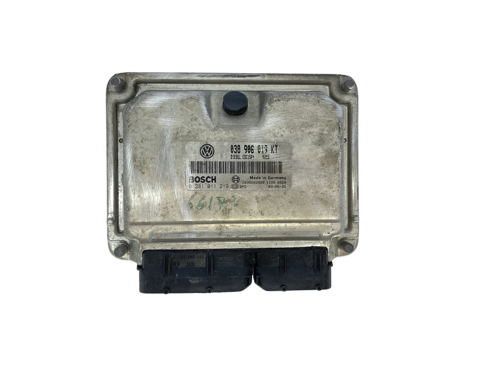 Ohjausyksikkö Seat Skoda 038906019KT 0281011219 Bosch 60612 main product photo