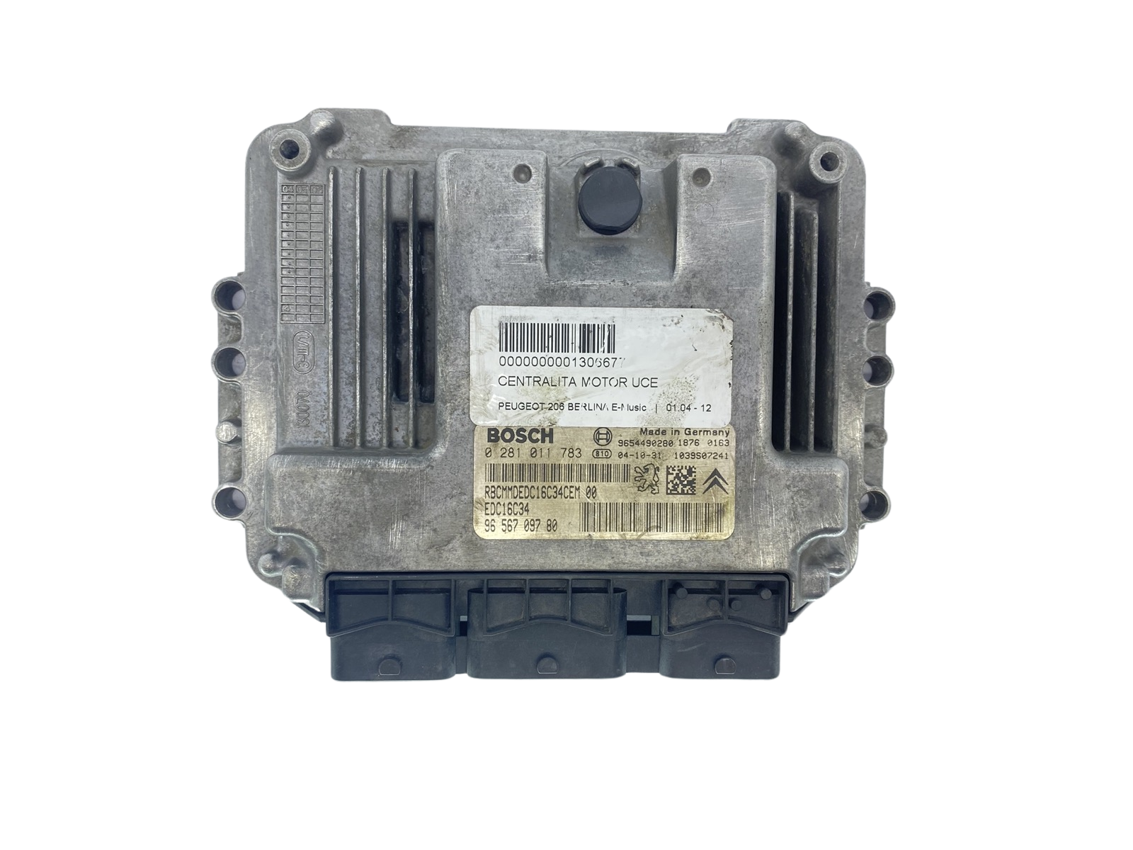 Ohjausyksikkö 0281011783 9656709780 9654490280 PSA Bosch 63249 main product photo