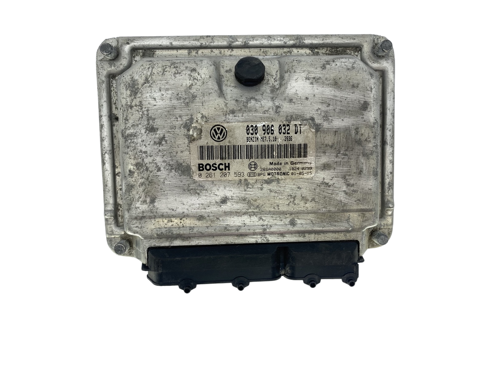 Moottorin Ohjausyksikkö VW 030906032DT 0261207593 Bosch 50901 main product photo