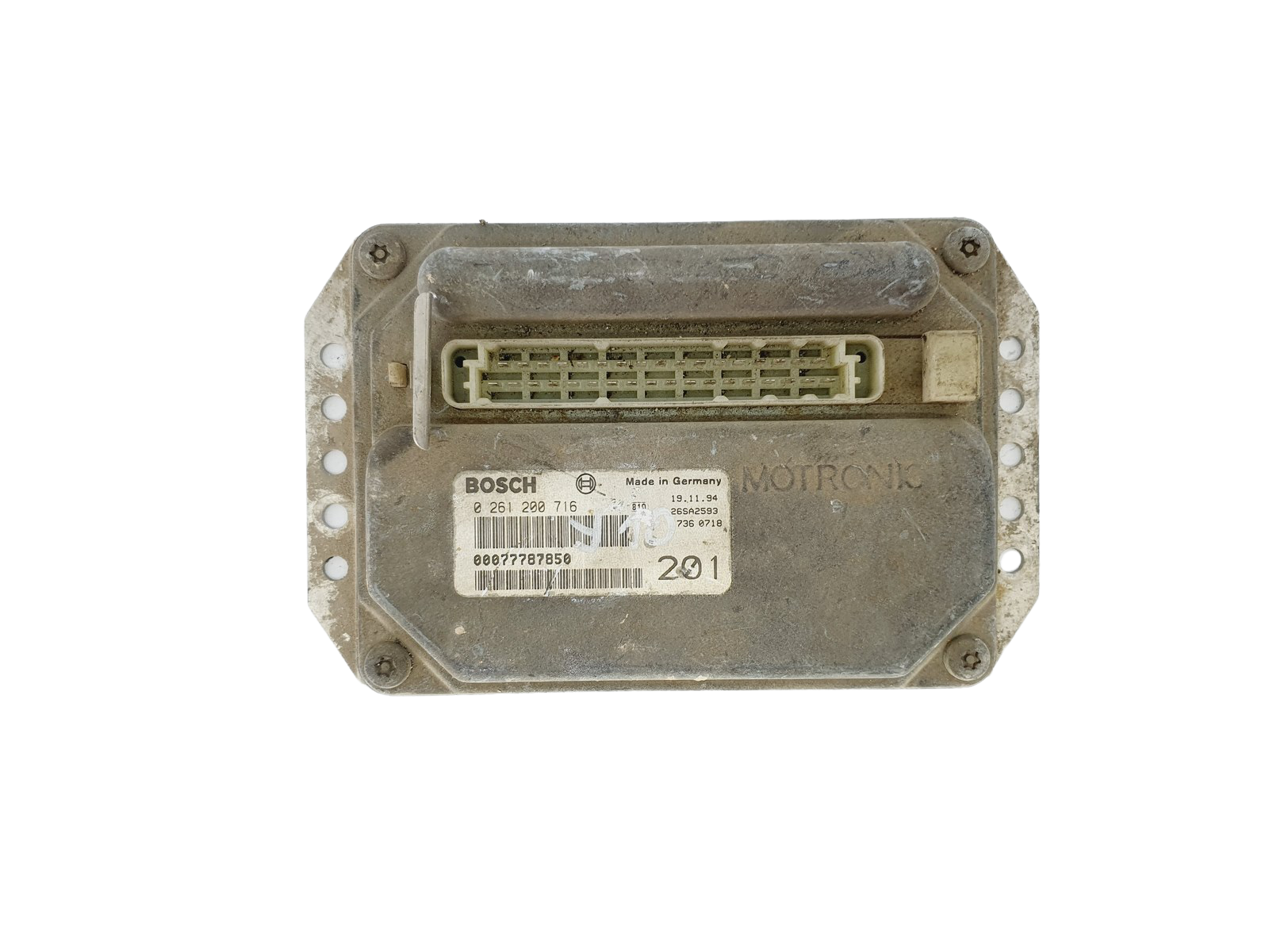 Ohjausyksikkö 0261200716 26SA2593 Fiat Lancia Bosch 36905 main product photo