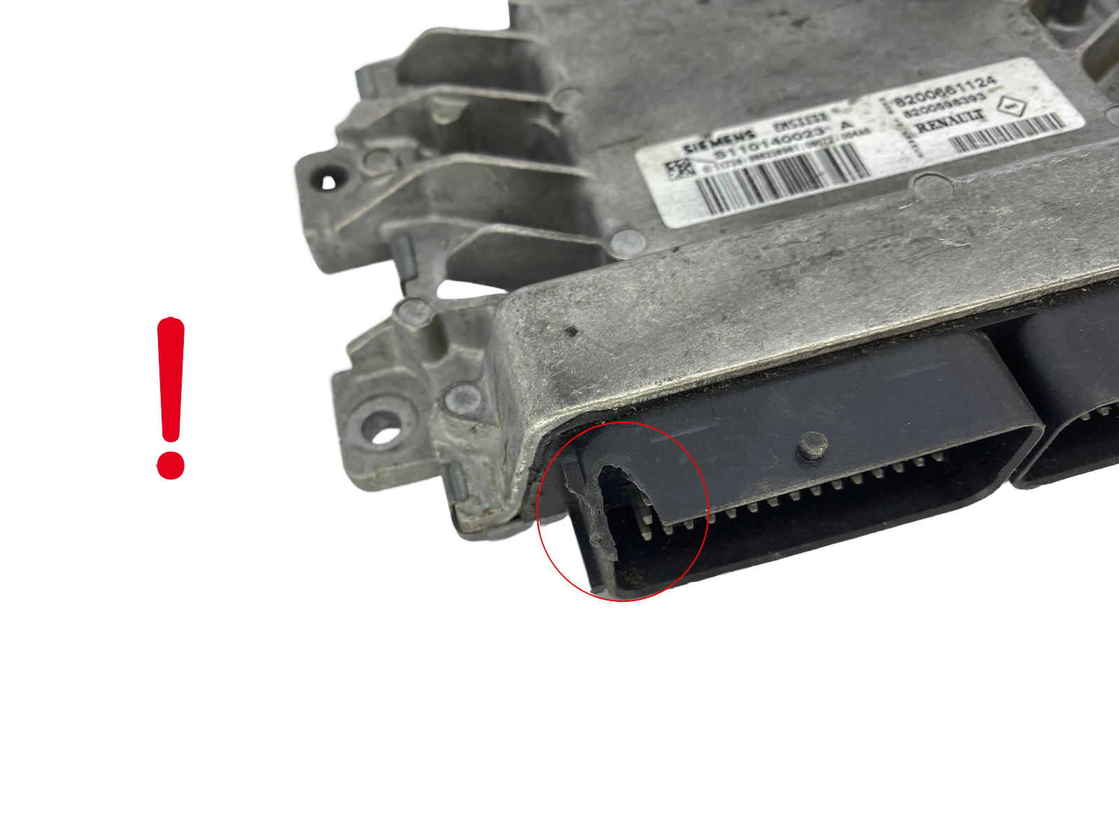 Ohjausyksikkö S110140023A 8200661124 8200598393 Renault Siemens 53932 main product photo