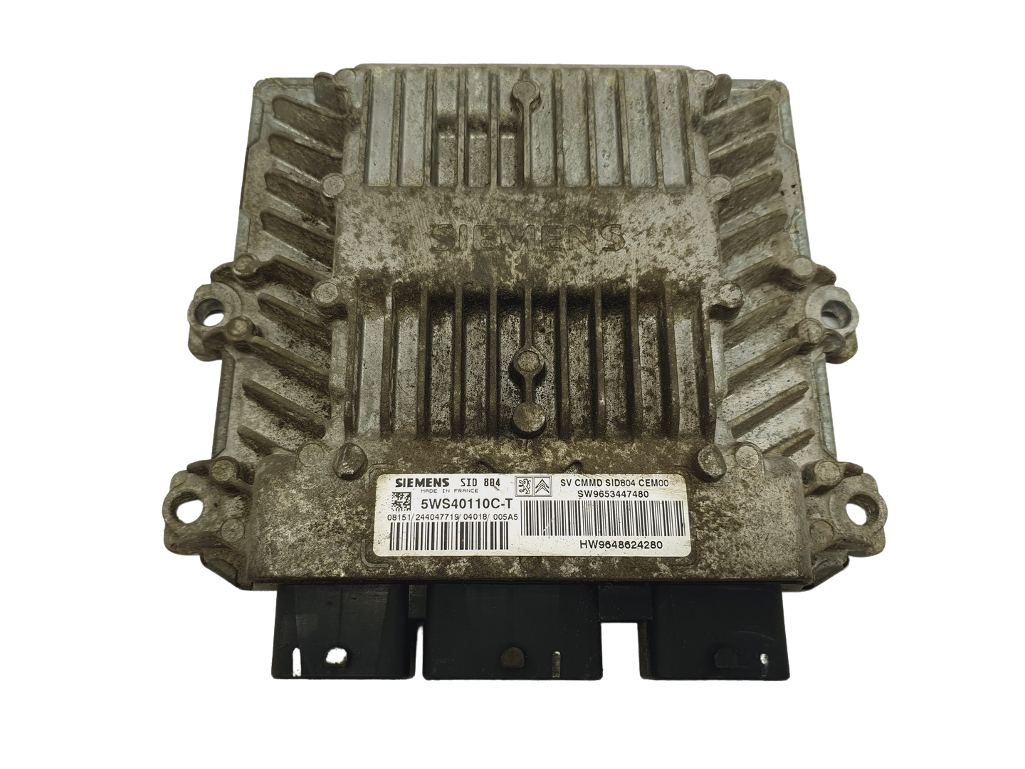 Ohjausyksikkö 9653447480 9648624280 5WS40110C-T PSA Siemens 68296 main product photo