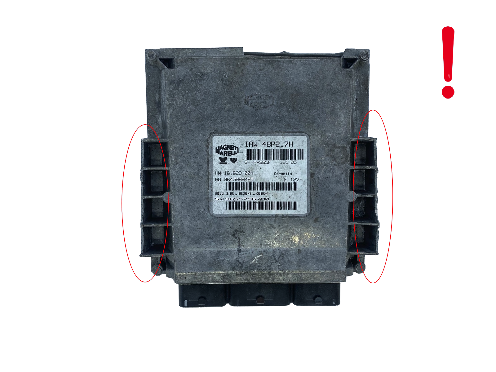 Ohjausyksikkö PSA 9655756780 IAW48P2.7H 9645989480 Magneti Marelli 48470 main product photo