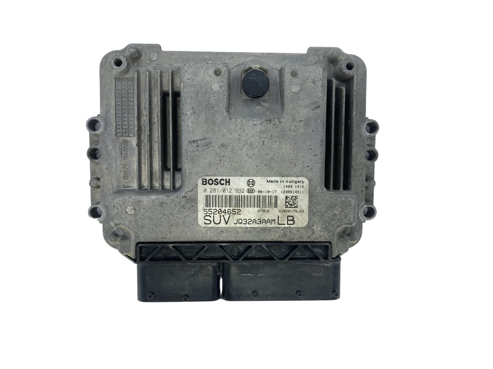 Ohjausyksikkö 0281012992 55204652 JQ32A3AAM Alfa Romeo Bosch 52304 main product photo