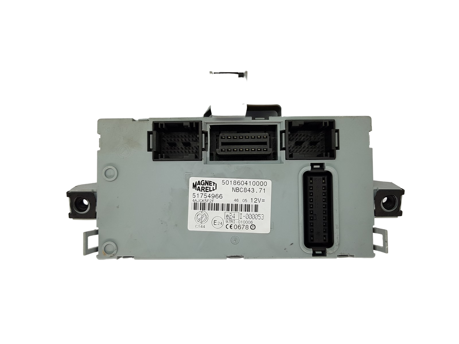 Ohjausyksikkö BSI Fiat 51754966 501860410000 NBC843.71 Magneti Marelli 19869 main product photo