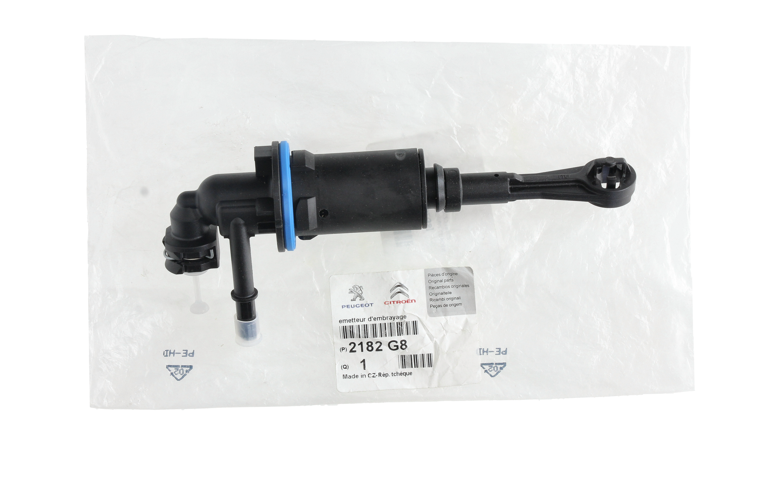 Kytkimen Pääsylinteri Alkuperäinen Citroen Peugeot C4 308 RCZ 2182G8 main product photo