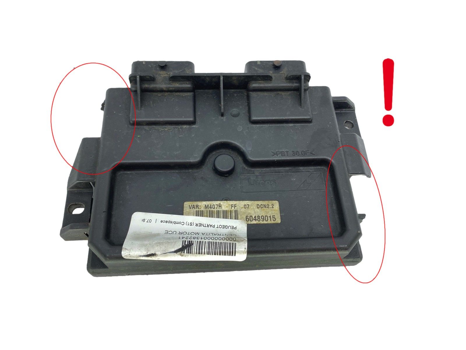 Ohjausyksikkö 9641390180 9646260280 R04080026D 80893D PSA Lucas 60254 main product photo