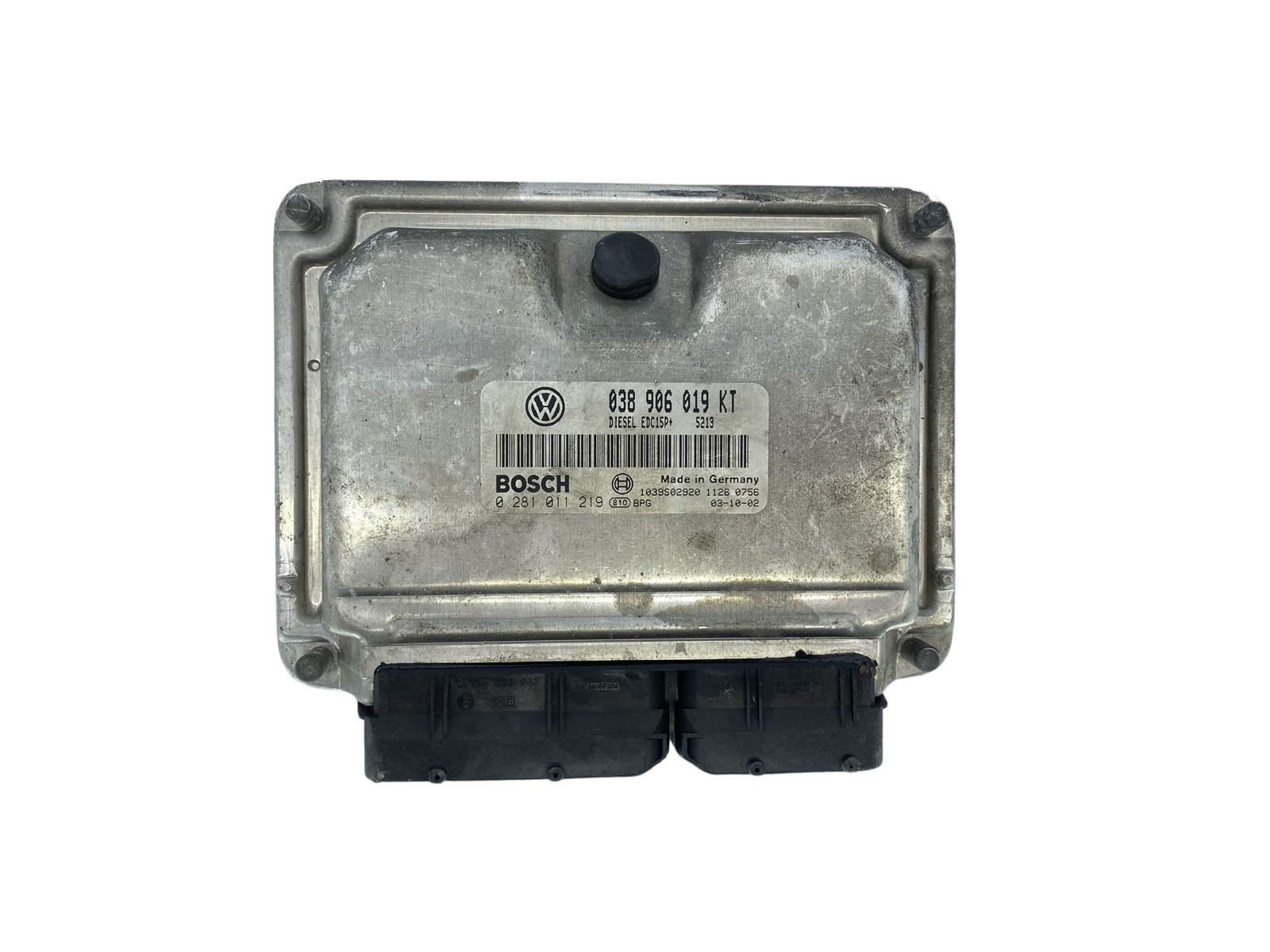 Ohjausyksikkö 038906019KT 0281011219 Seat Skoda Bosch 63047 main product photo