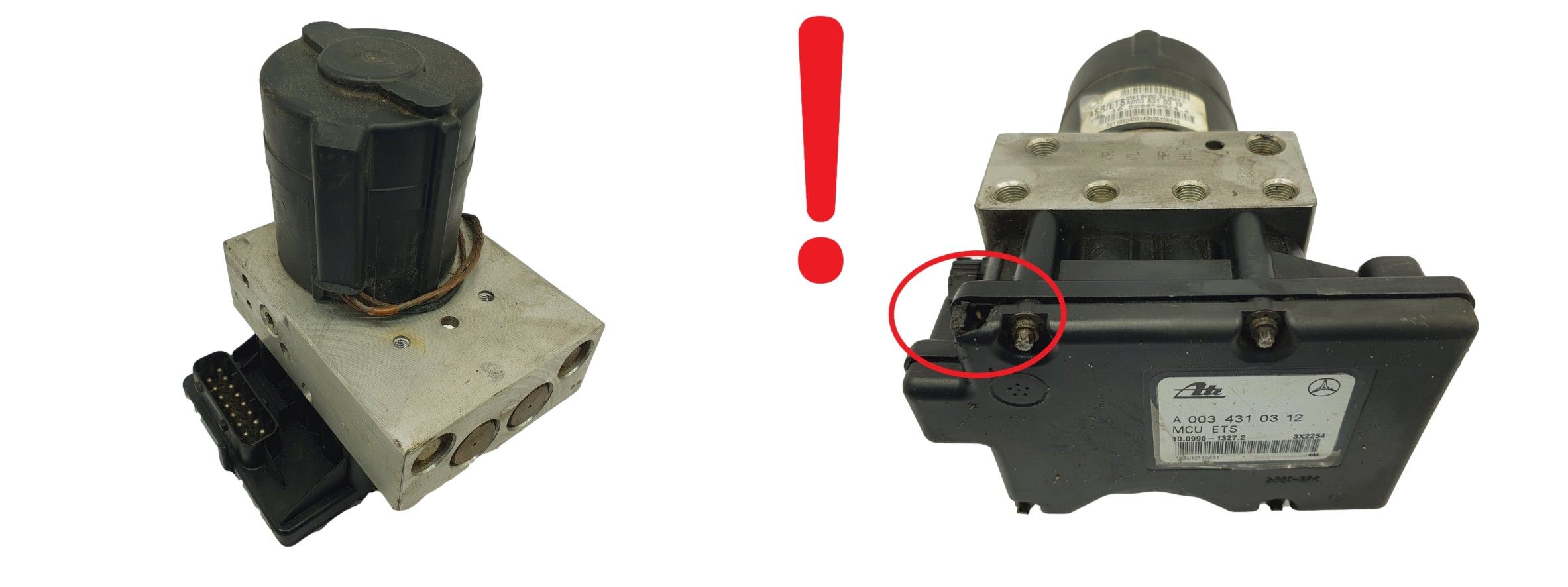 Abs-pumppu Mercedes CLK W208 A0034310312 10.0990-1327.2 Ate 65985 main product photo