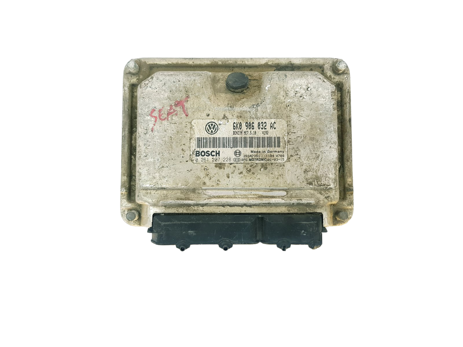 Ohjausyksikkö Seat 6K0906032AC 0261207228 Bosch 33286 main product photo