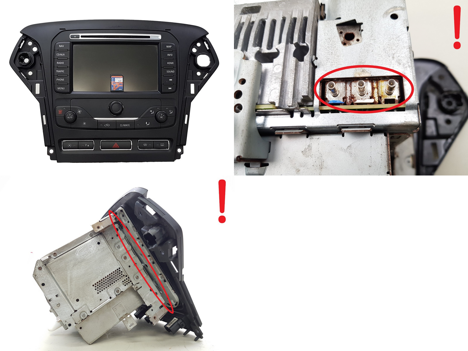 Navigointi Radio Ford Mondeo BS7T-18K931-EC BS7T-19H449-CAA main product photo