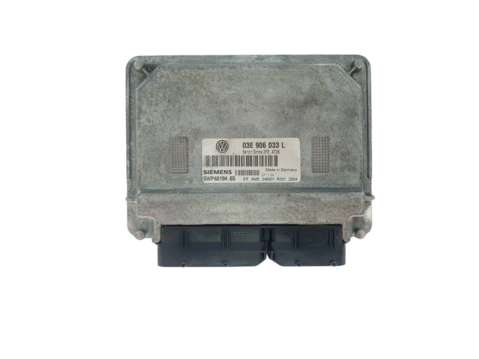 Ohjausyksikkö 03E906033L 5WP40194 05 VW Siemens 45477 main product photo