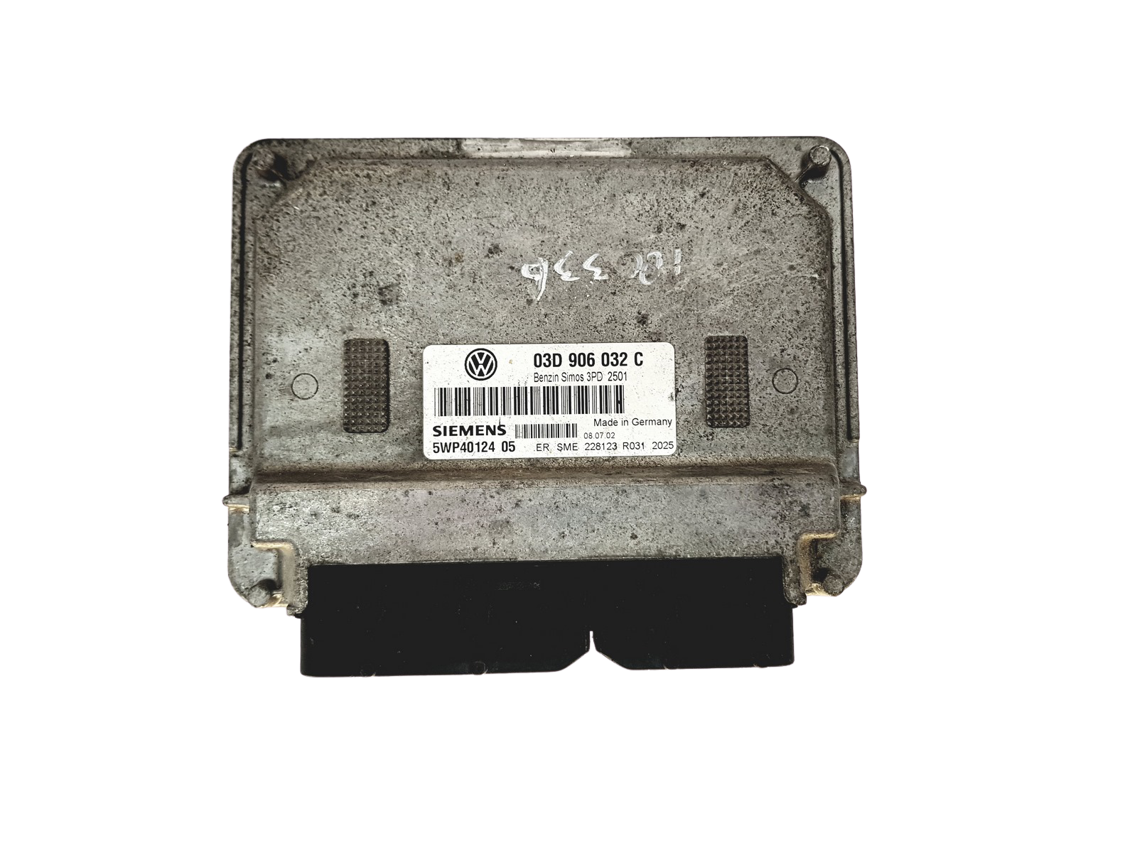 Ohjausyksikkö 03D906032C 5WP40124 05 VW Siemens 29160 main product photo
