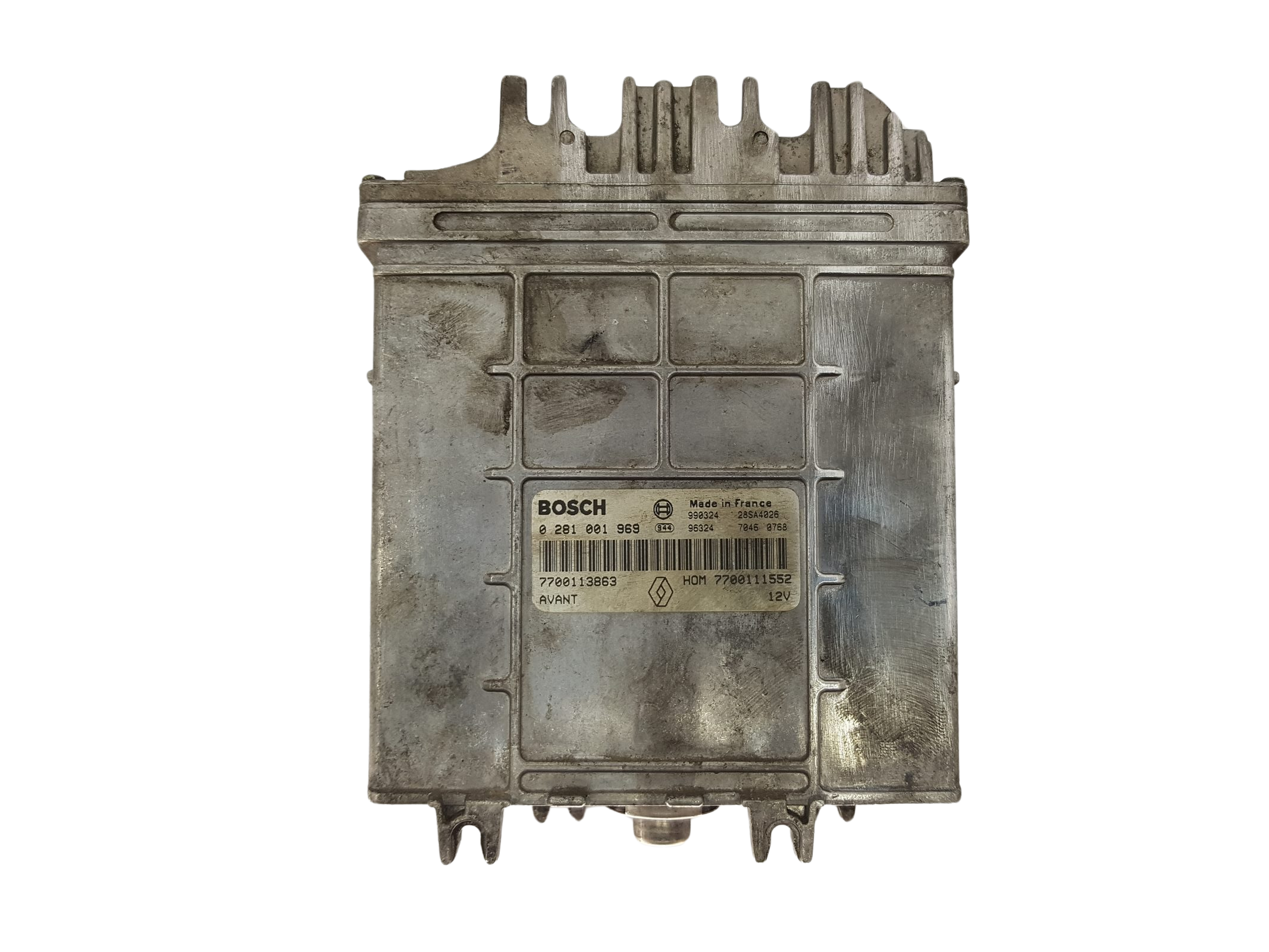 Ohjausyksikkö 0281001969 7700113863 7700111552 Renault Bosch 3140 main product photo