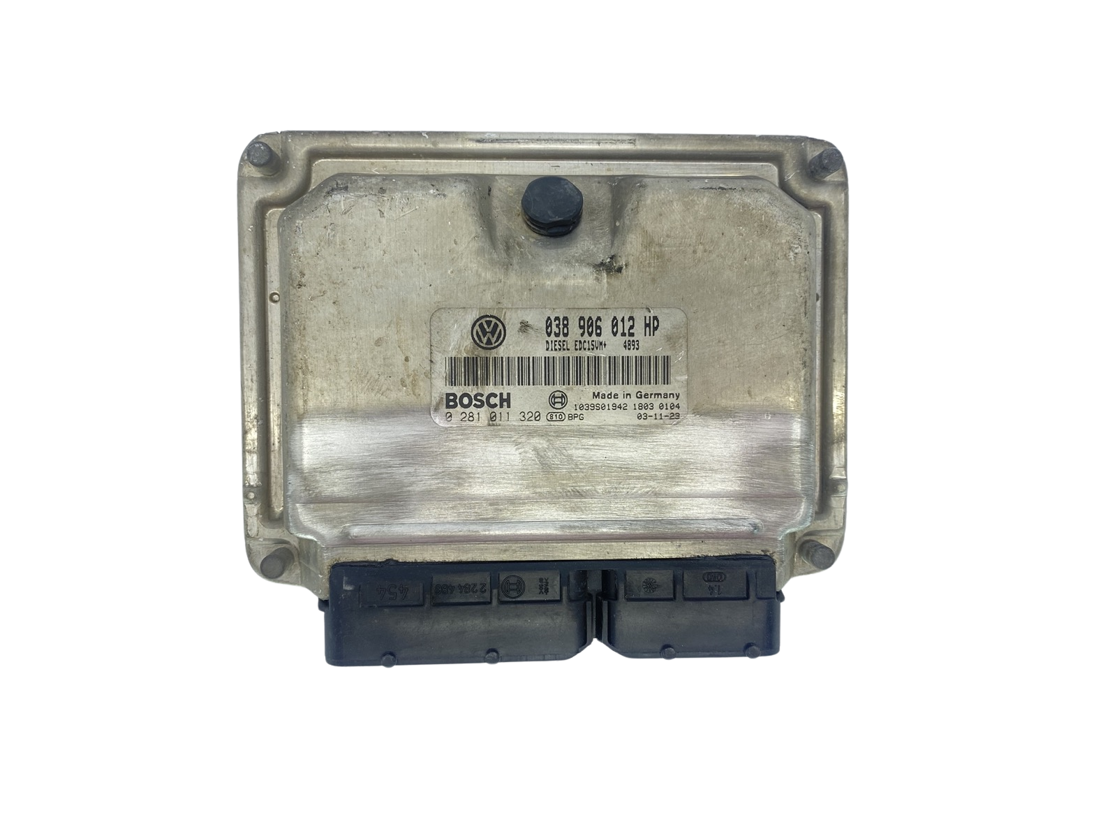 Ohjausyksikkö 038906012HP 0281011320 Seat VW Bosch 62681 main product photo