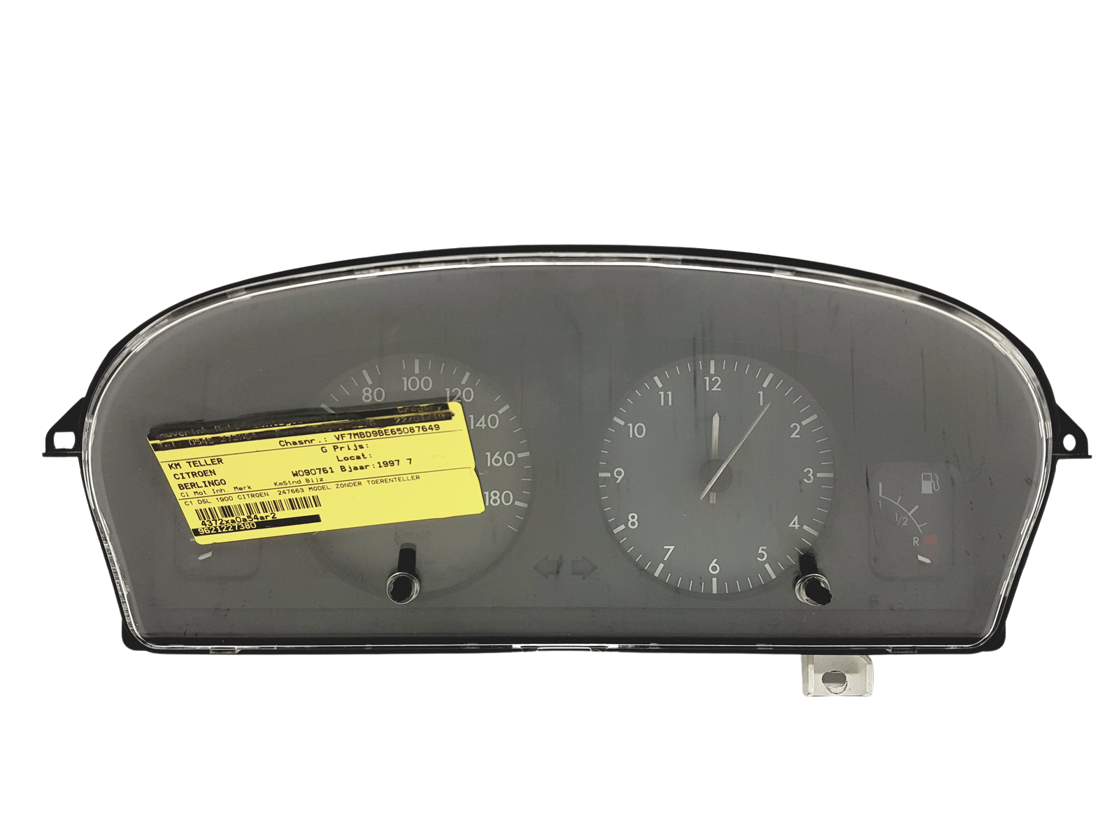 Nopeusmittari Berlingo 1 Partner 1 9621227380 PSA 49725 main product photo