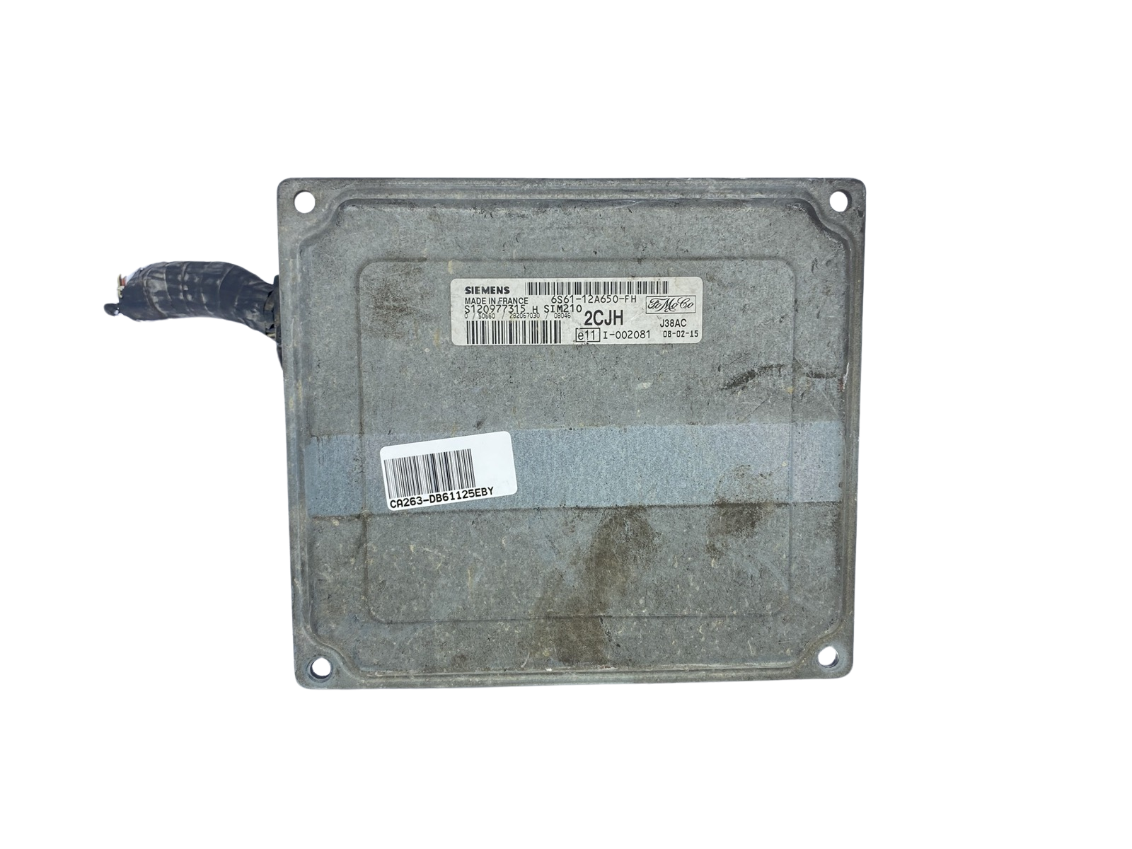 Ohjausyksikkö 6S61-12A650-FH S120977315H 2CJH Siemens Ford 61125 main product photo