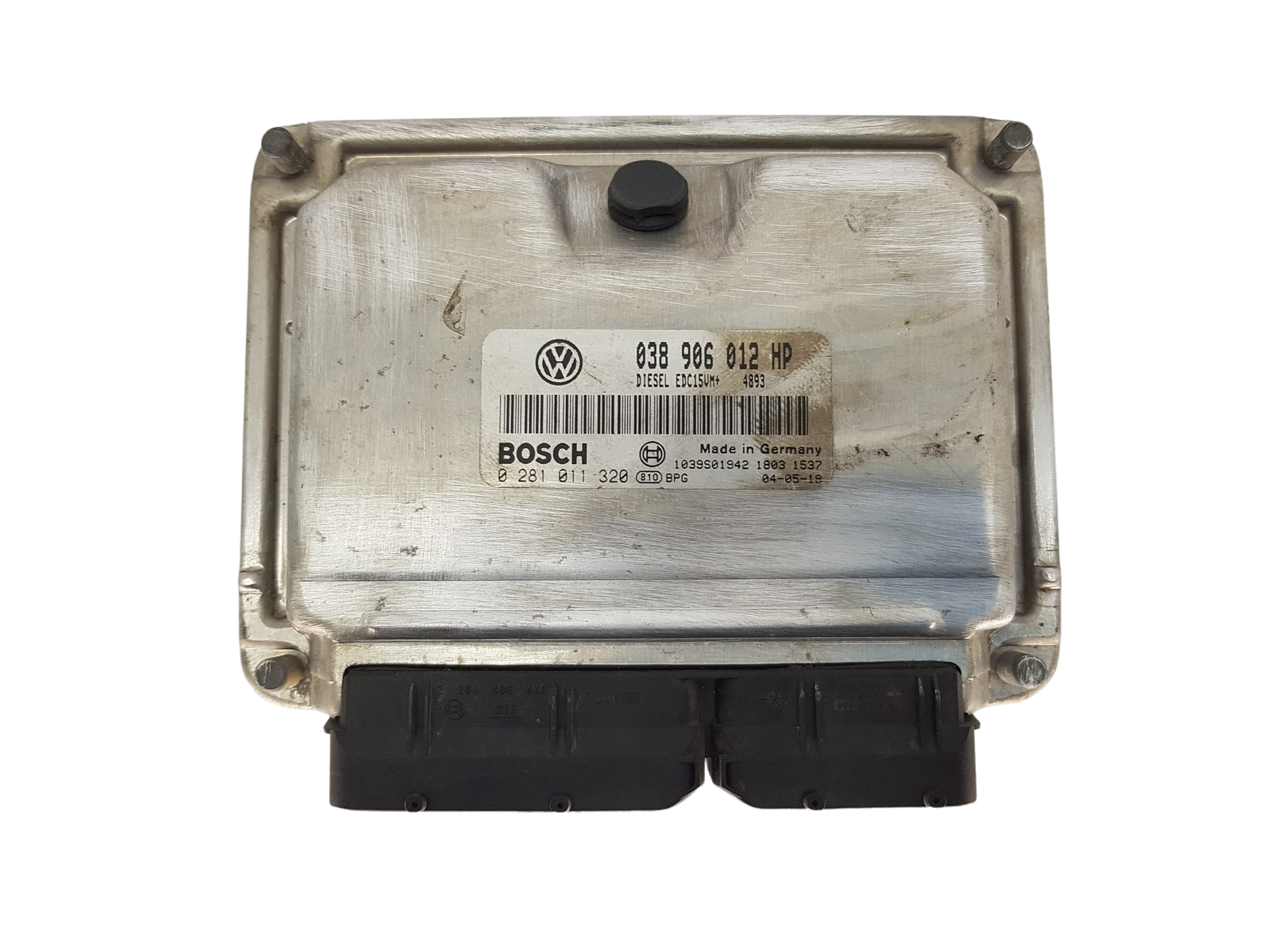 Ohjausyksikkö 038906012HP 0281011320 Seat VW Bosch 3038 main product photo