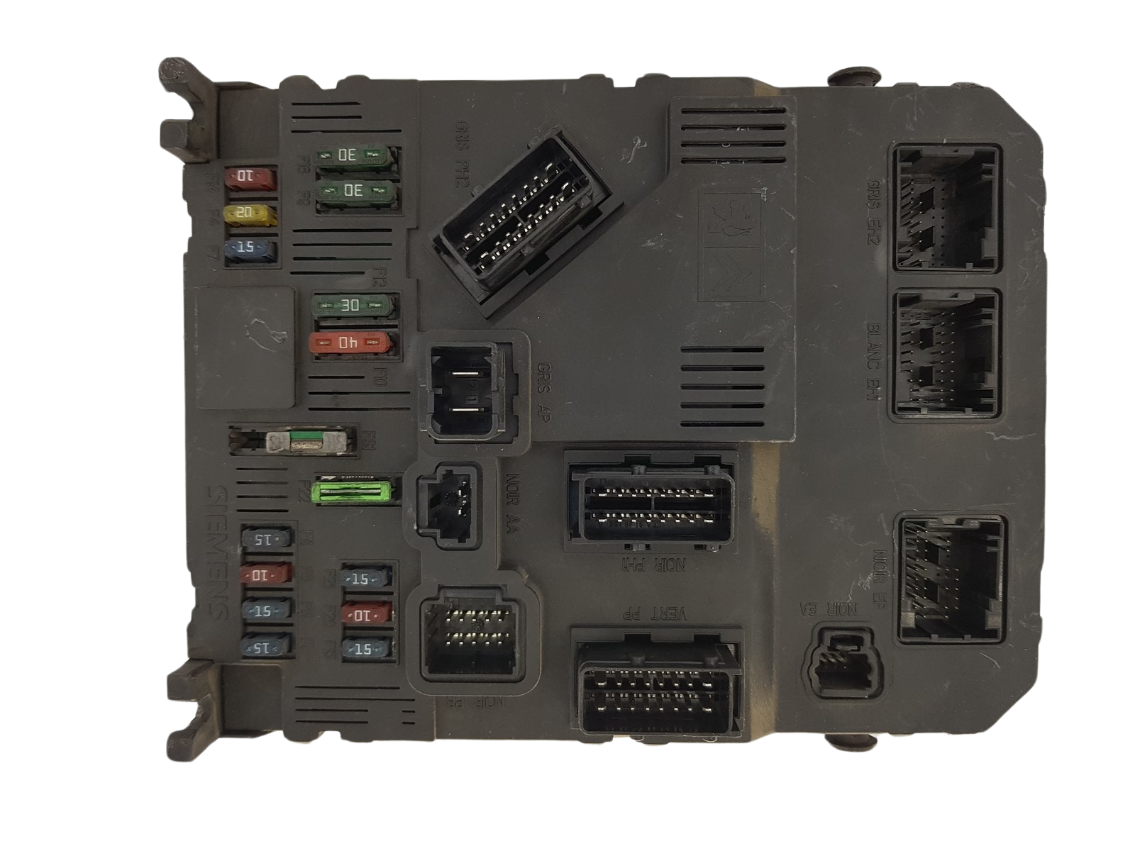 Ohjausyksikkö BSI E02-00 S118085220A 9649627880 PSA Siemens 1631 main product photo