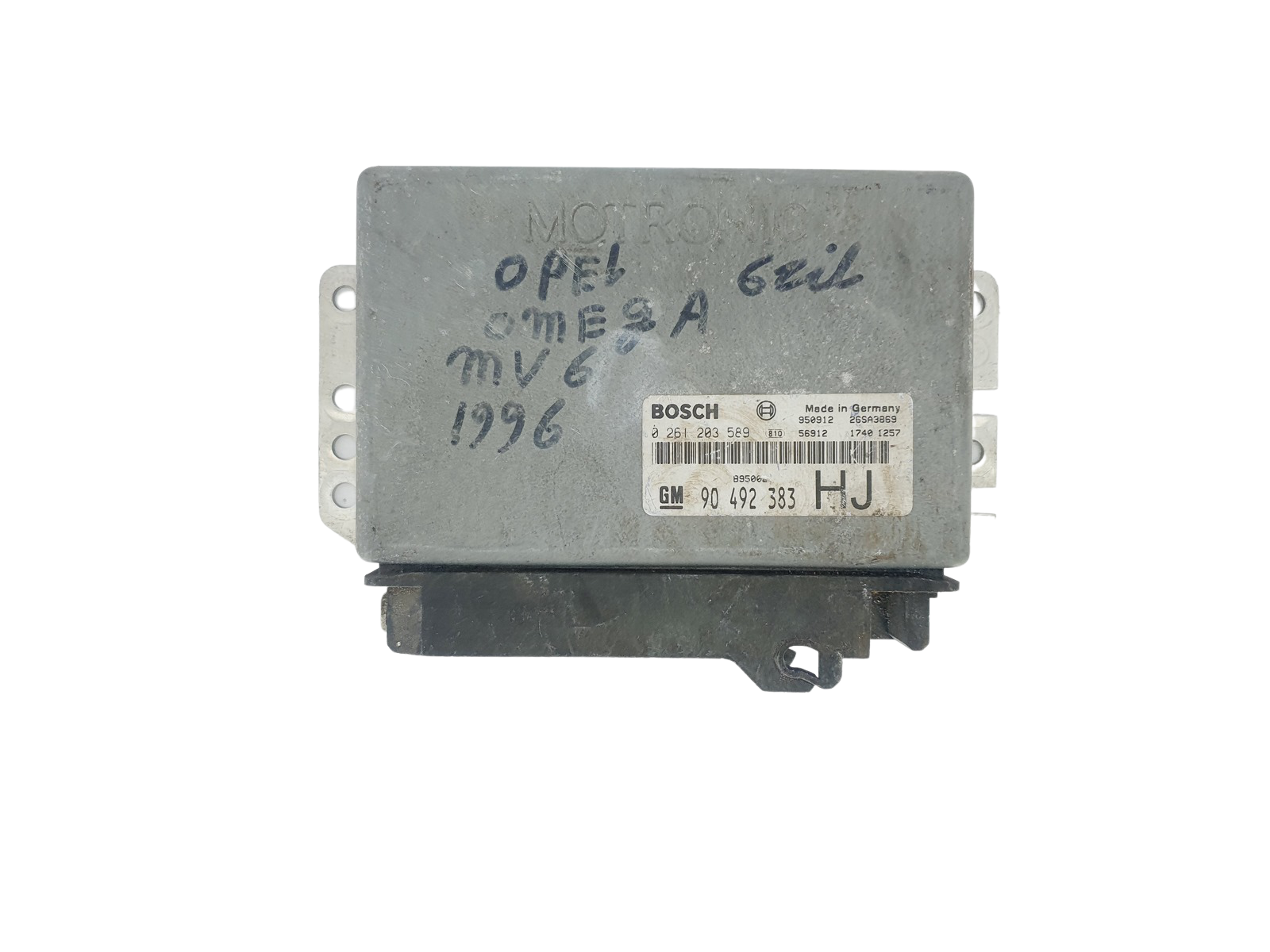 Ohjausyksikkö 0261203589 90492383 HJ Opel Bosch main product photo