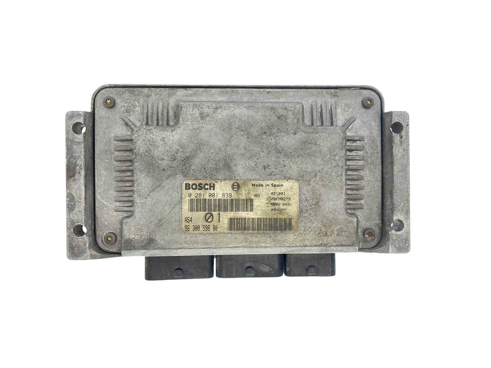 Ohjausyksikkö 0281001839 9630059880 28FM0279 PSA Bosch 63138 main product photo