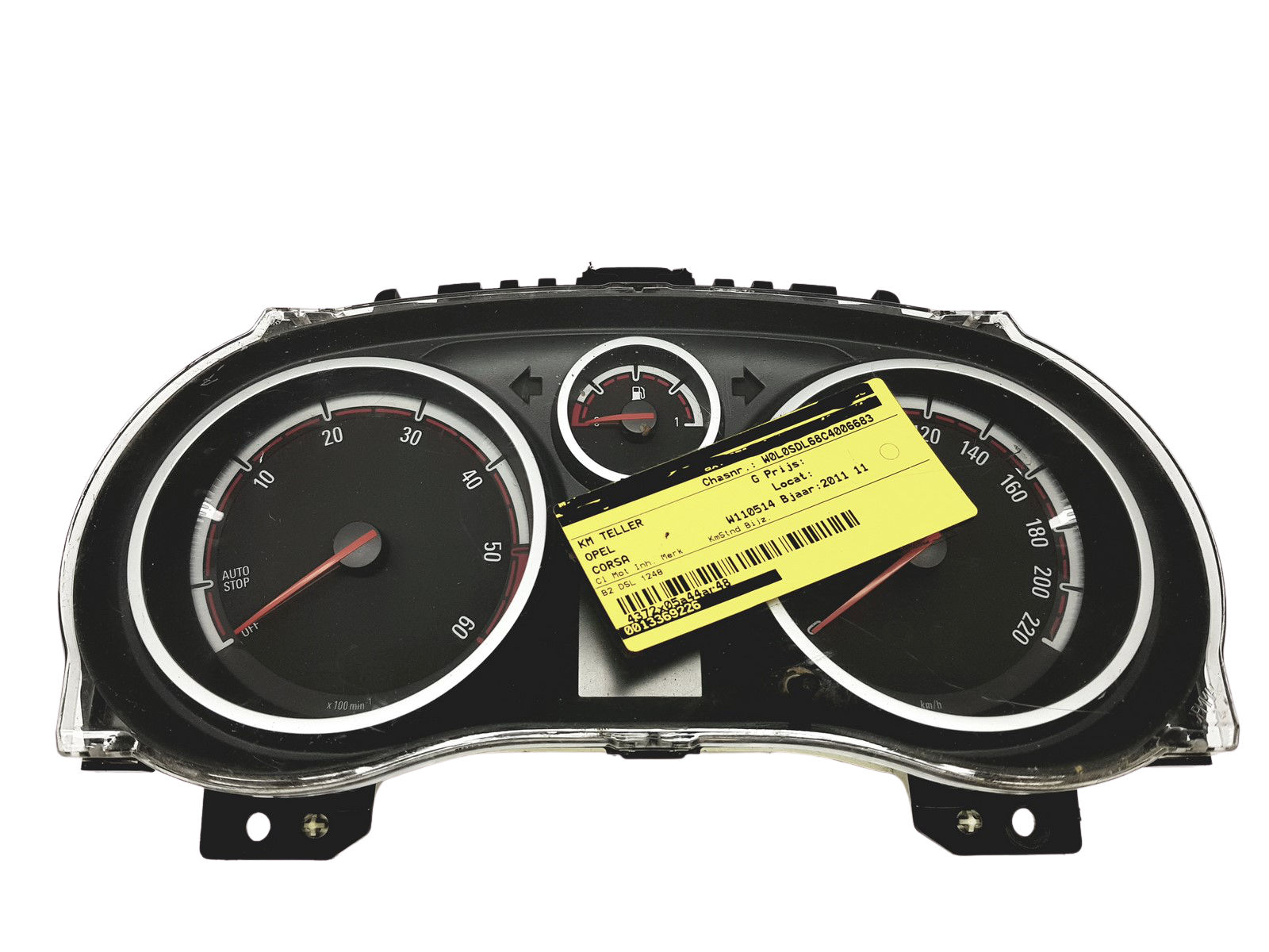 Kierroslukumittari Opel Corsa D P0013369226 Johnson main product photo