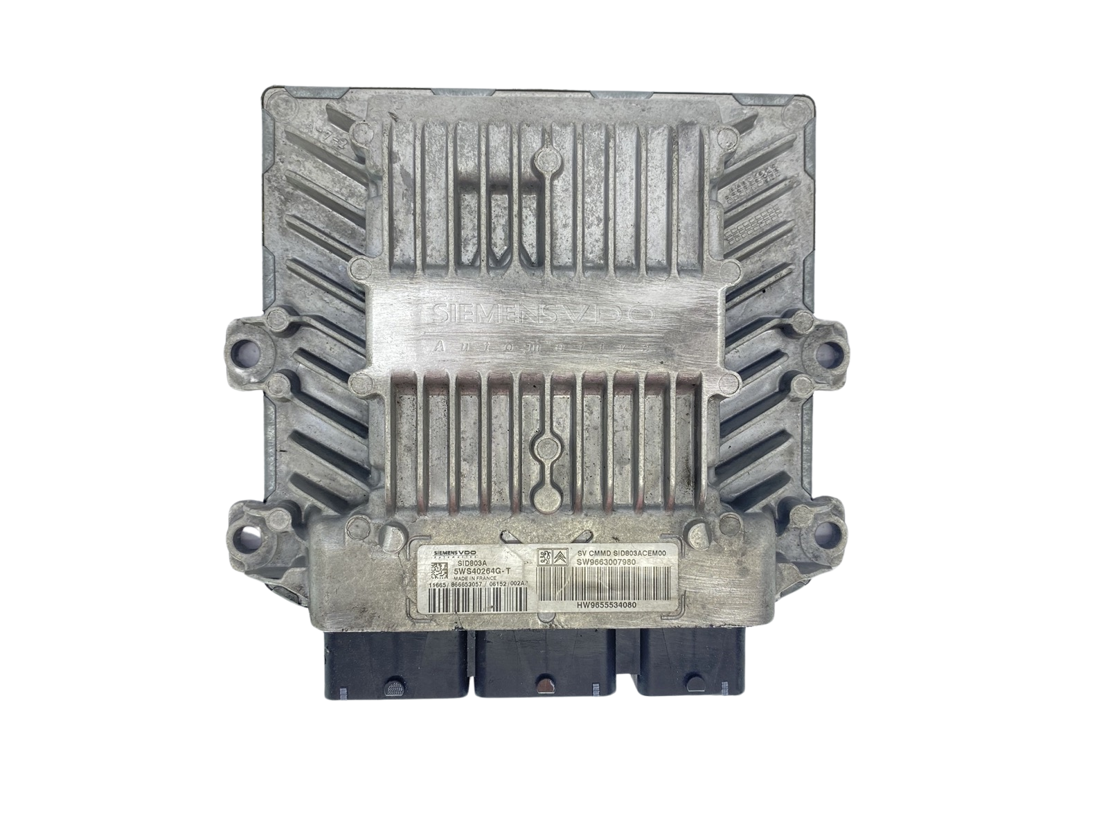 Ohjausyksikkö 5WS40264G-T 9663007980 9655534080 PSA Siemens 63787 main product photo