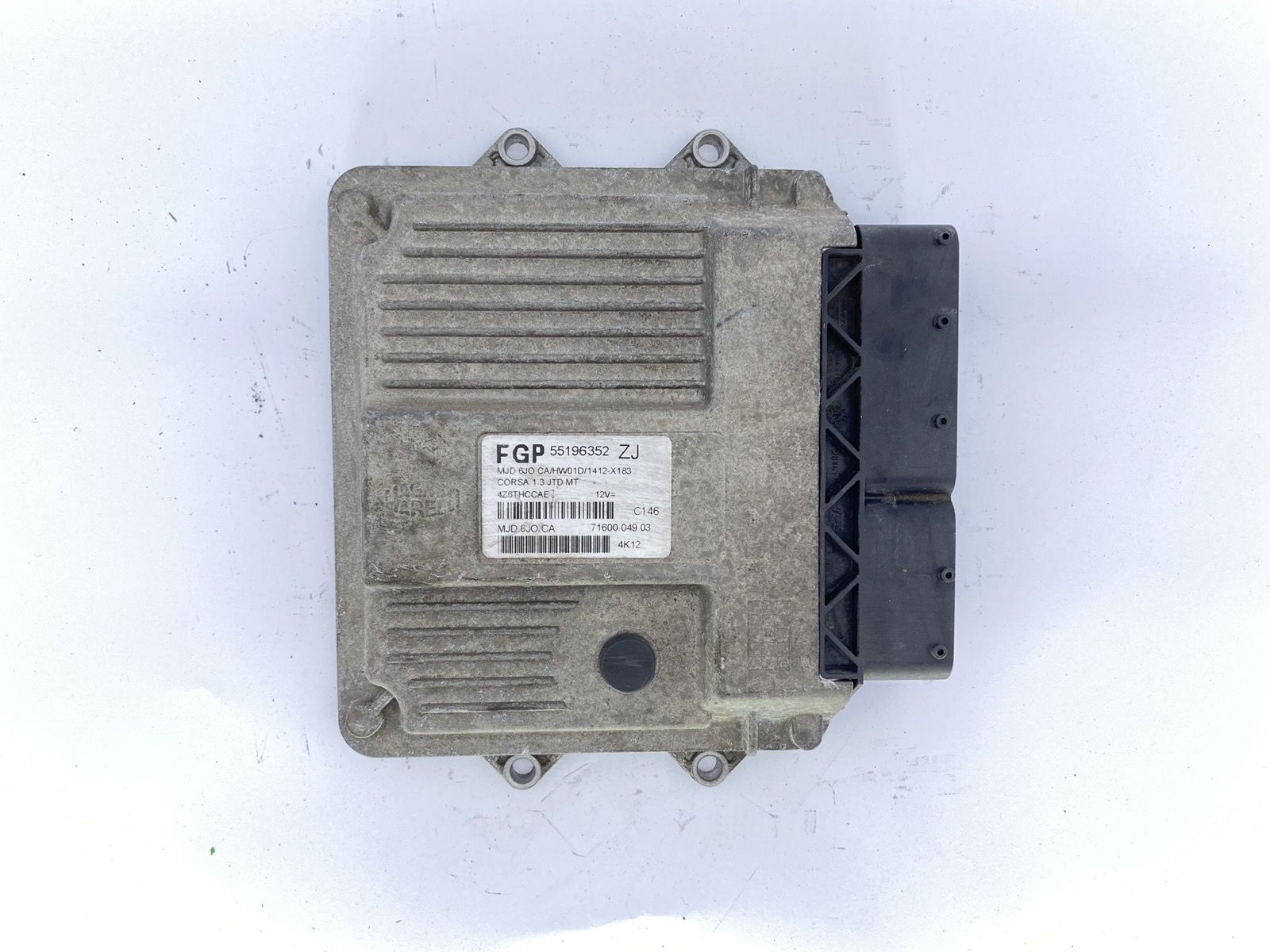 Ohjausyksikkö FGP 55196352 ZJ MJD 6JO.CA 71600.049.03 59496 main product photo