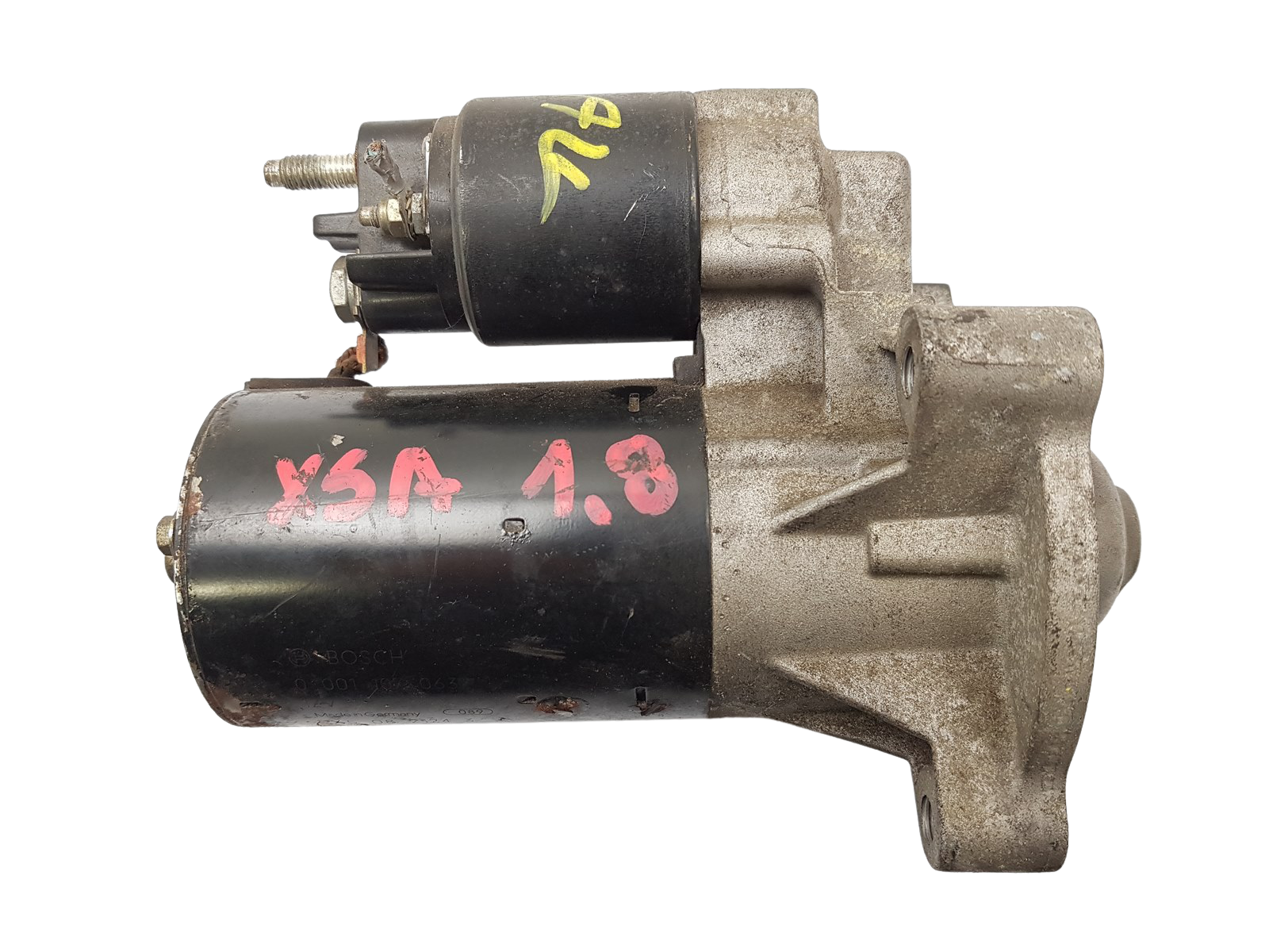 Käynnistin Citroen Peugeot 0001107063 5802E4 1.6 1.8 Bosch 1449 main product photo
