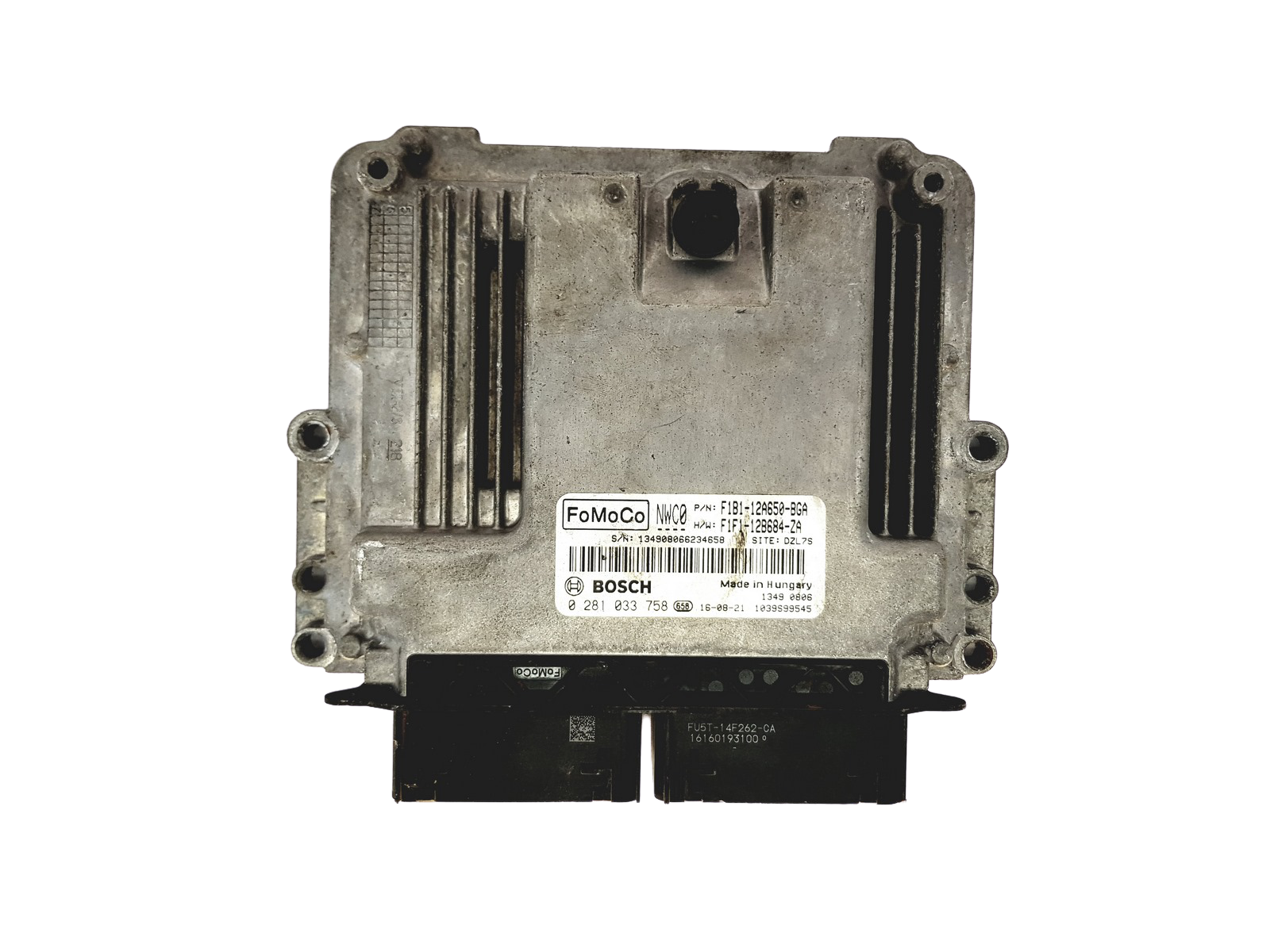 Ohjausyksikkö 0281033758 F1B1-12A650-BGA Ford FoMoCo main product photo