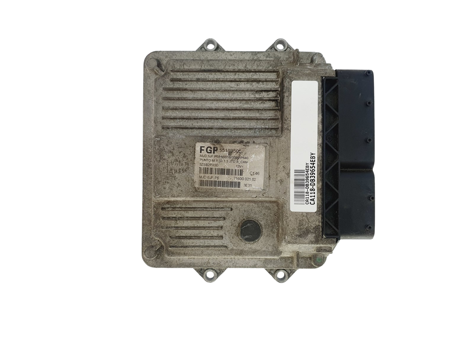 Ohjausyksikkö FGP MJD6JF.P6 55189505 Fiat Magneti Marelli 39654 main product photo
