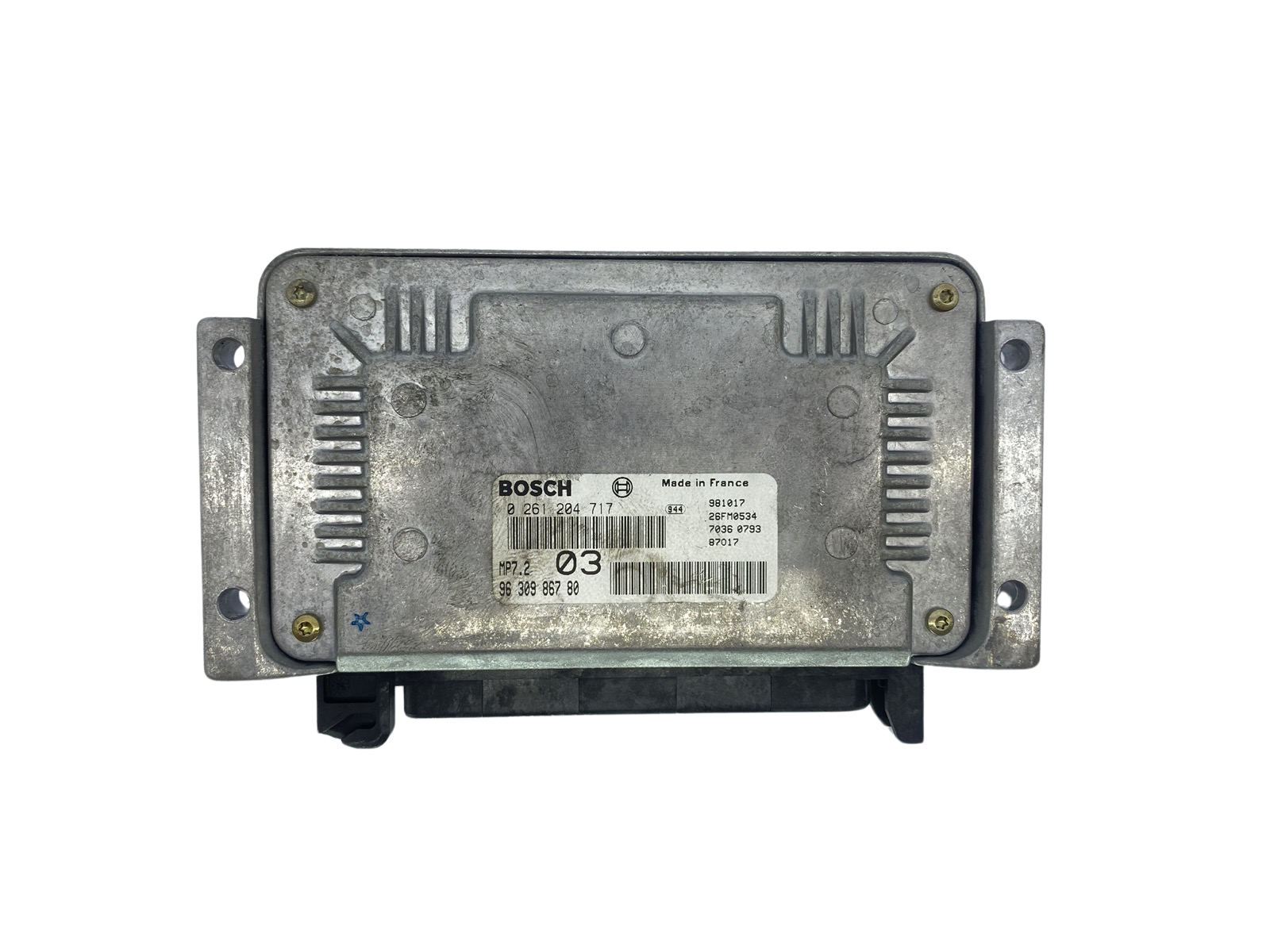 Ohjausyksikkö 0261204717 9630986780 26M0534 PSA Bosch main product photo
