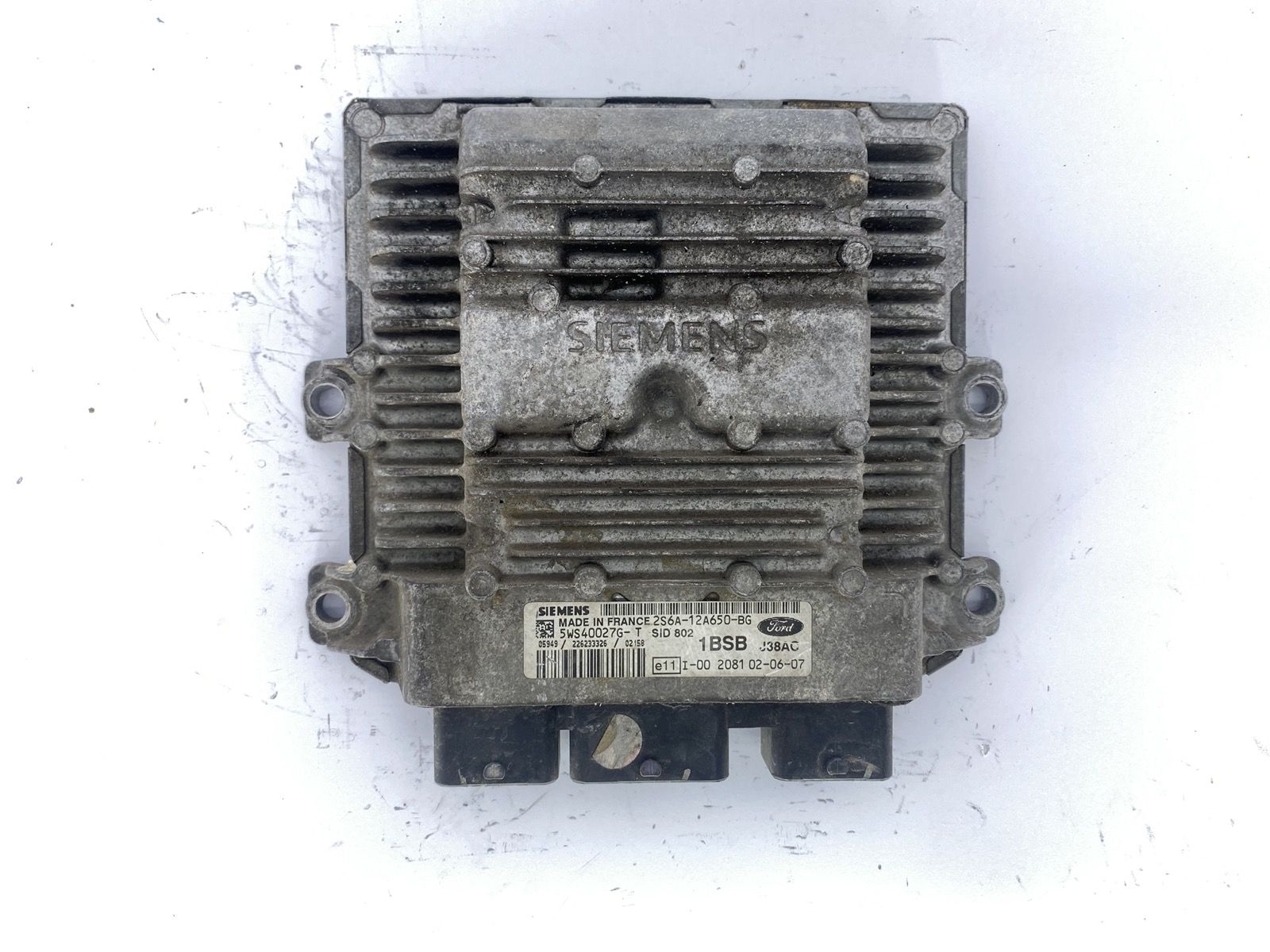 Ohjausyksikkö 2S6A-12A650-BG 5WS40027G-T SID 802 Ford Siemens 48222 main product photo