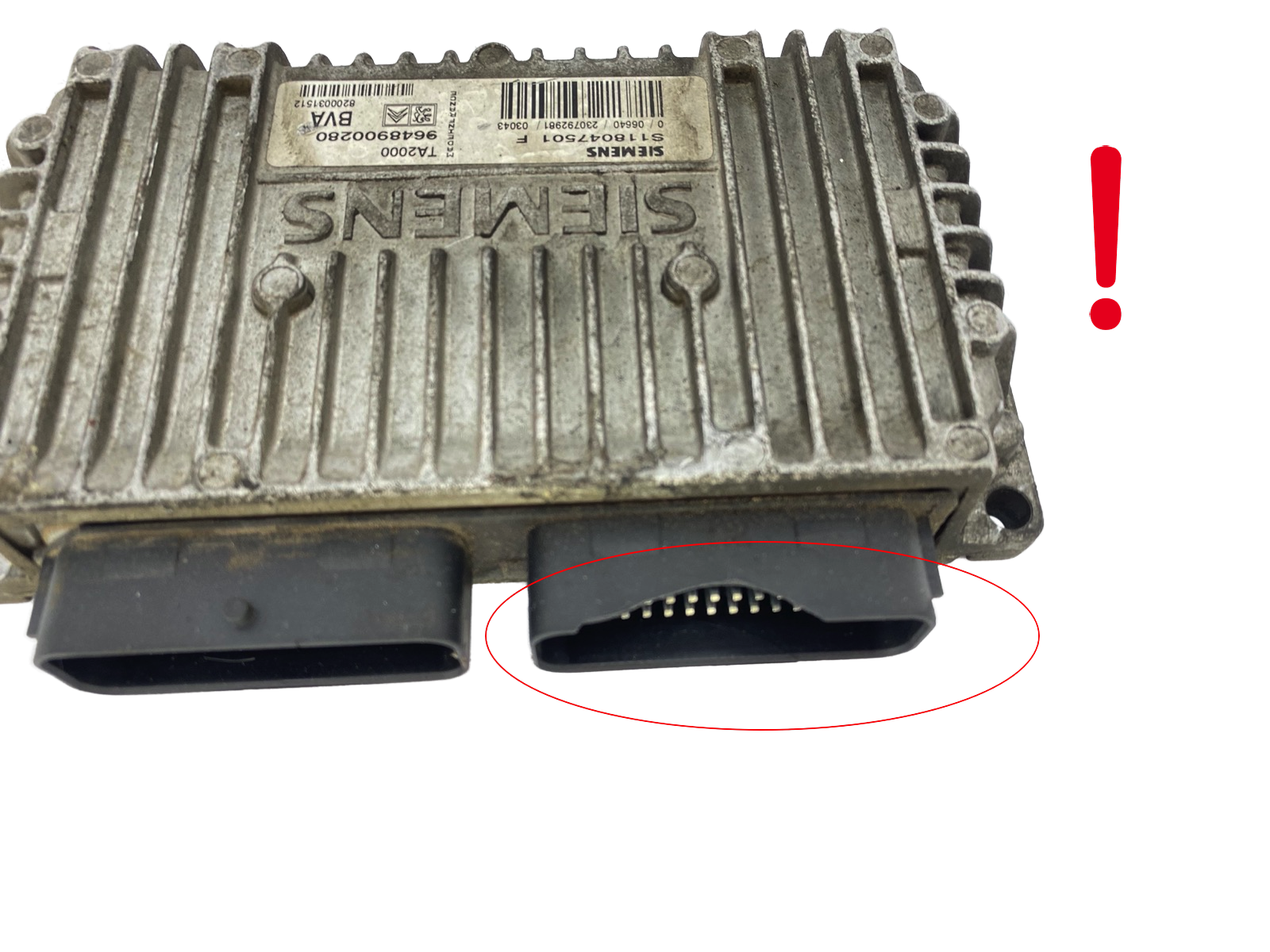 Ohjausyksikkö S118047501F 9648900280 TA2000 PSA Siemens 60060 main product photo