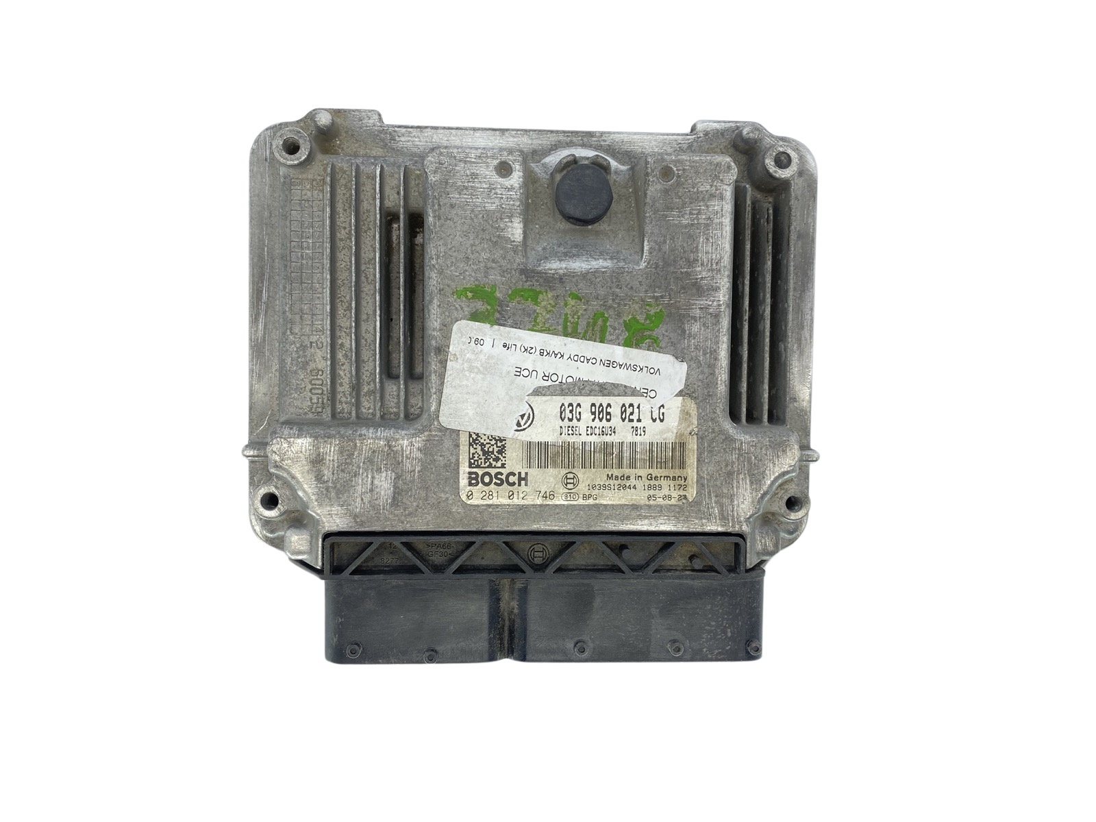 Ohjausyksikkö 03G906021CG 0281012746 VW Bosch main product photo
