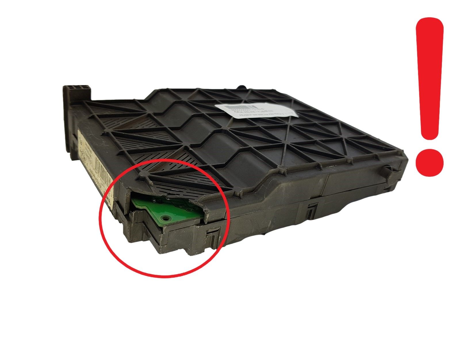 Ohjausyksikkö BSI E02-00 S118085220A 9649627880 PSA Siemens 1184 main product photo