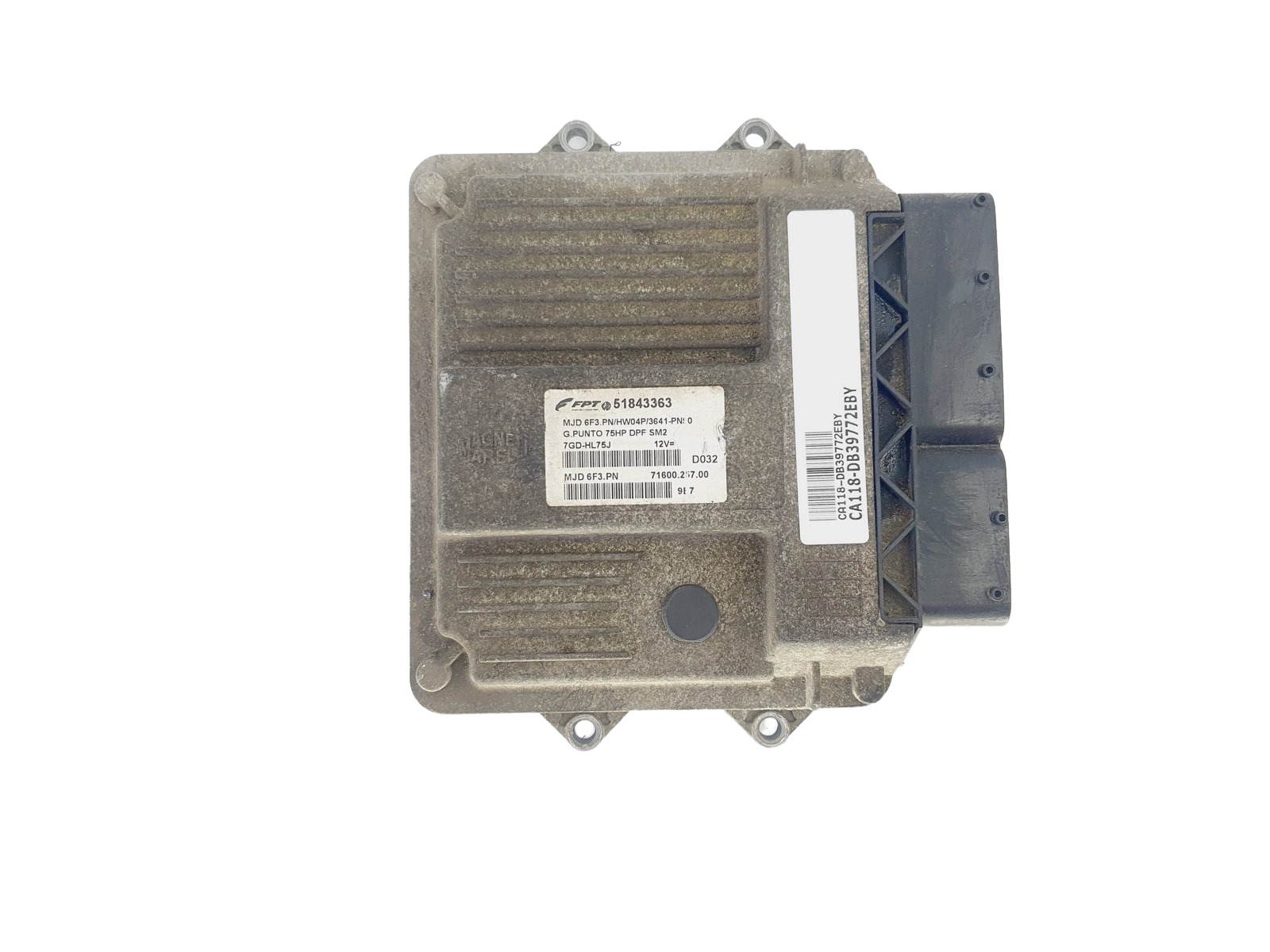 Ohjausyksikkö 51843363 MJD6F3.PN 71600.257.00 Fiat FPT main product photo