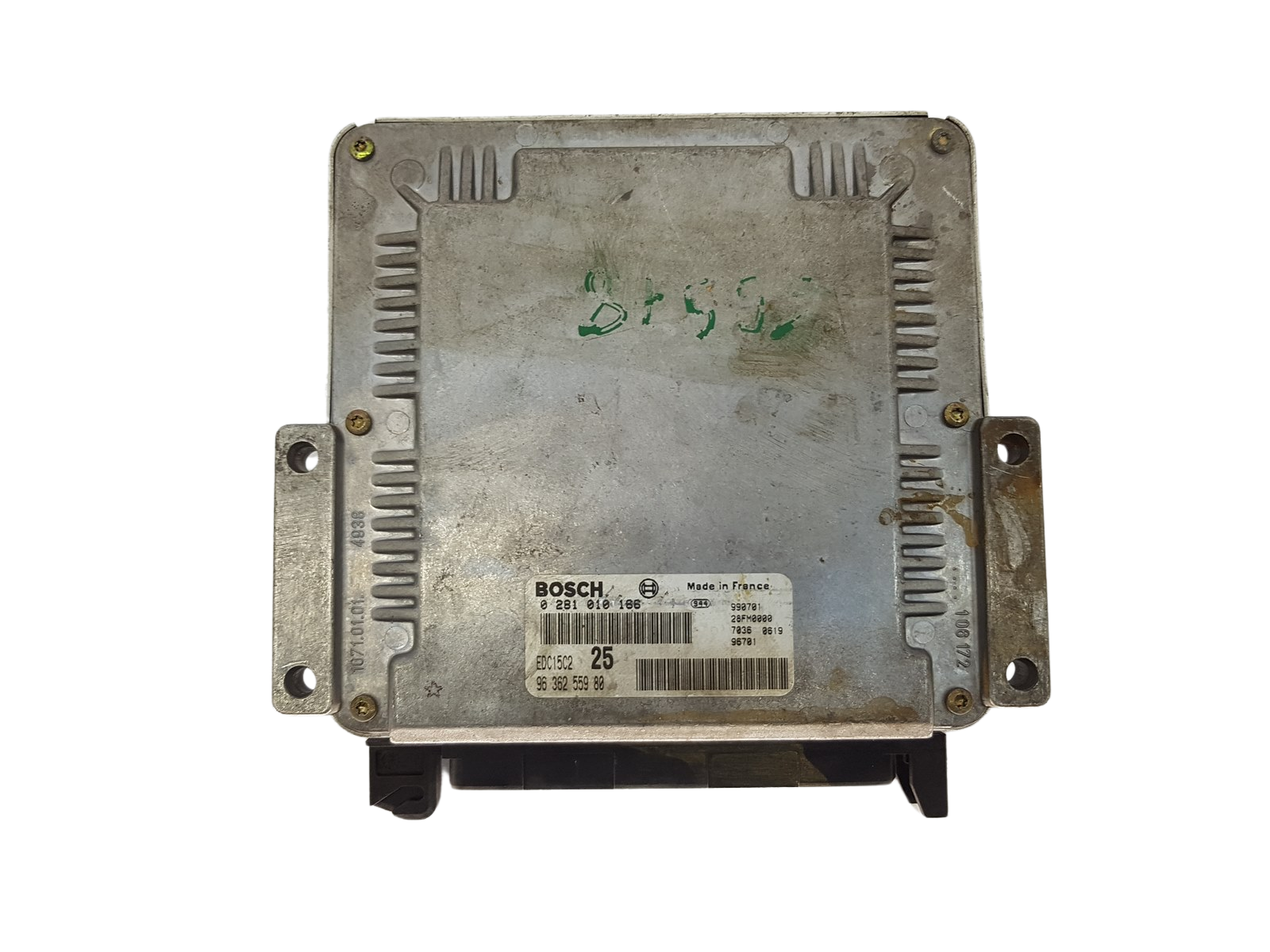Ohjausyksikkö 0281010166 9636255980 28FM0000 PSA Bosch 3773 main product photo