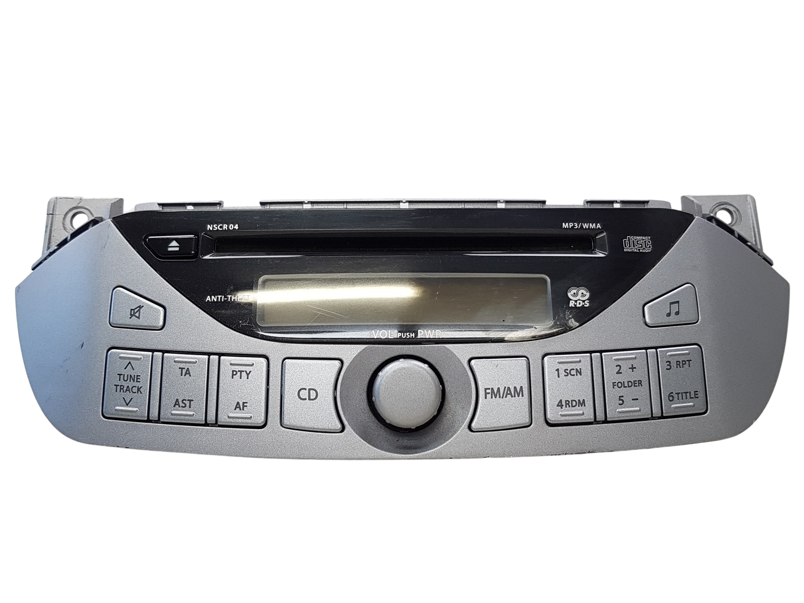Radio Cd Mp3 Soitin Nissan Pixo 39101M68K00 39101-68K0 CDF-R3019A 1085 main product photo